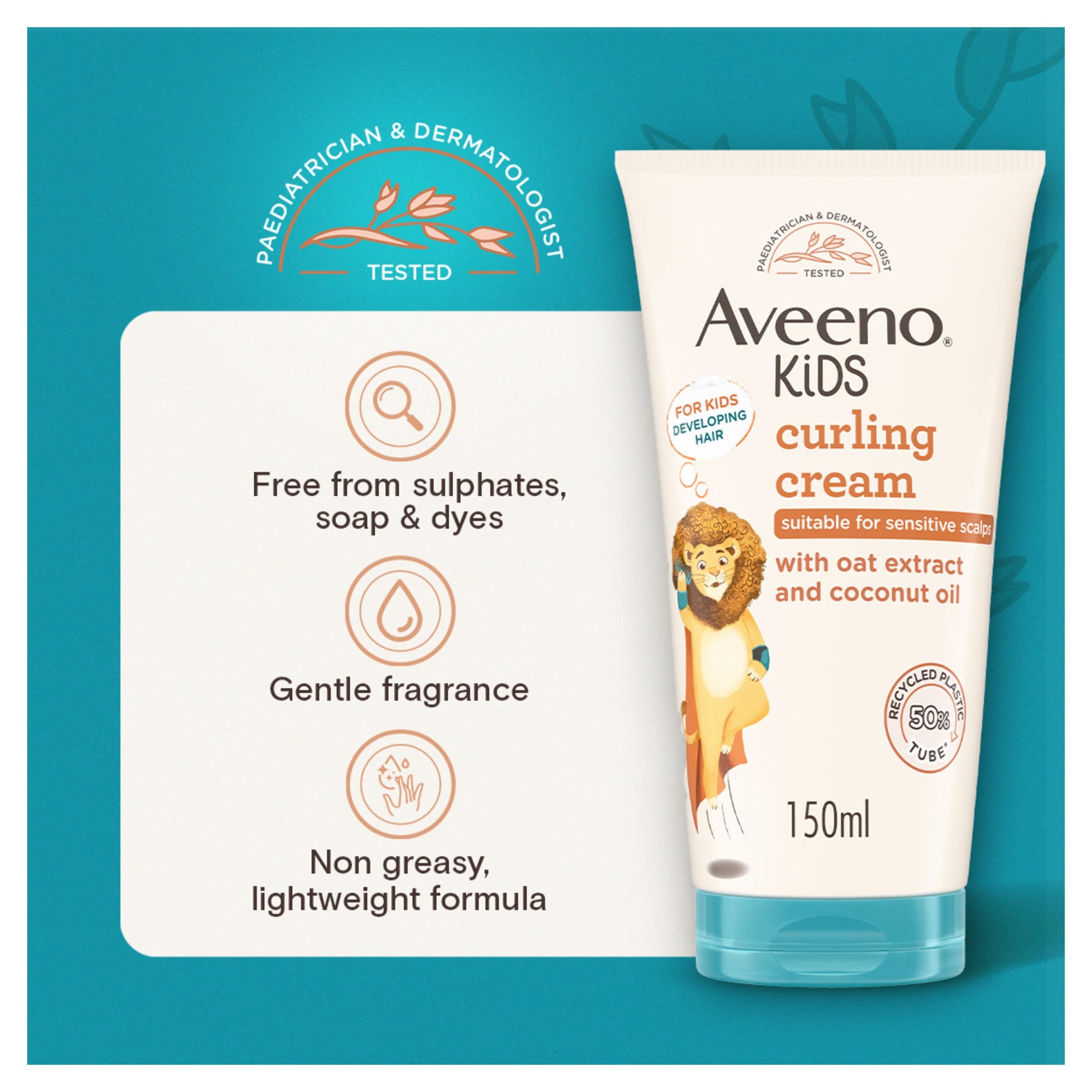 Aveeno Kids Curling Cream 150ml thumbnail 5