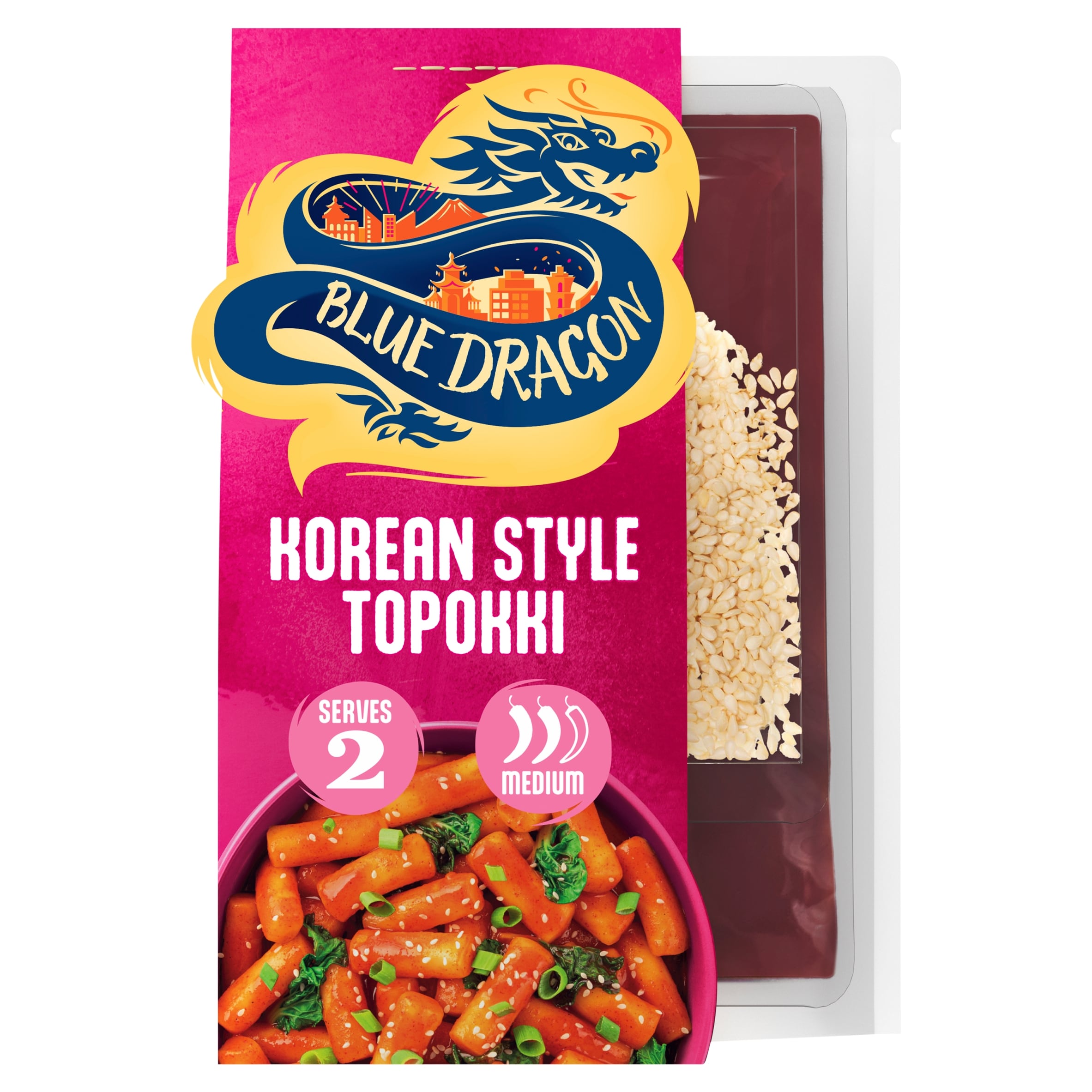 Blue Dragon 281g Korean Style Topokki Meal Kit