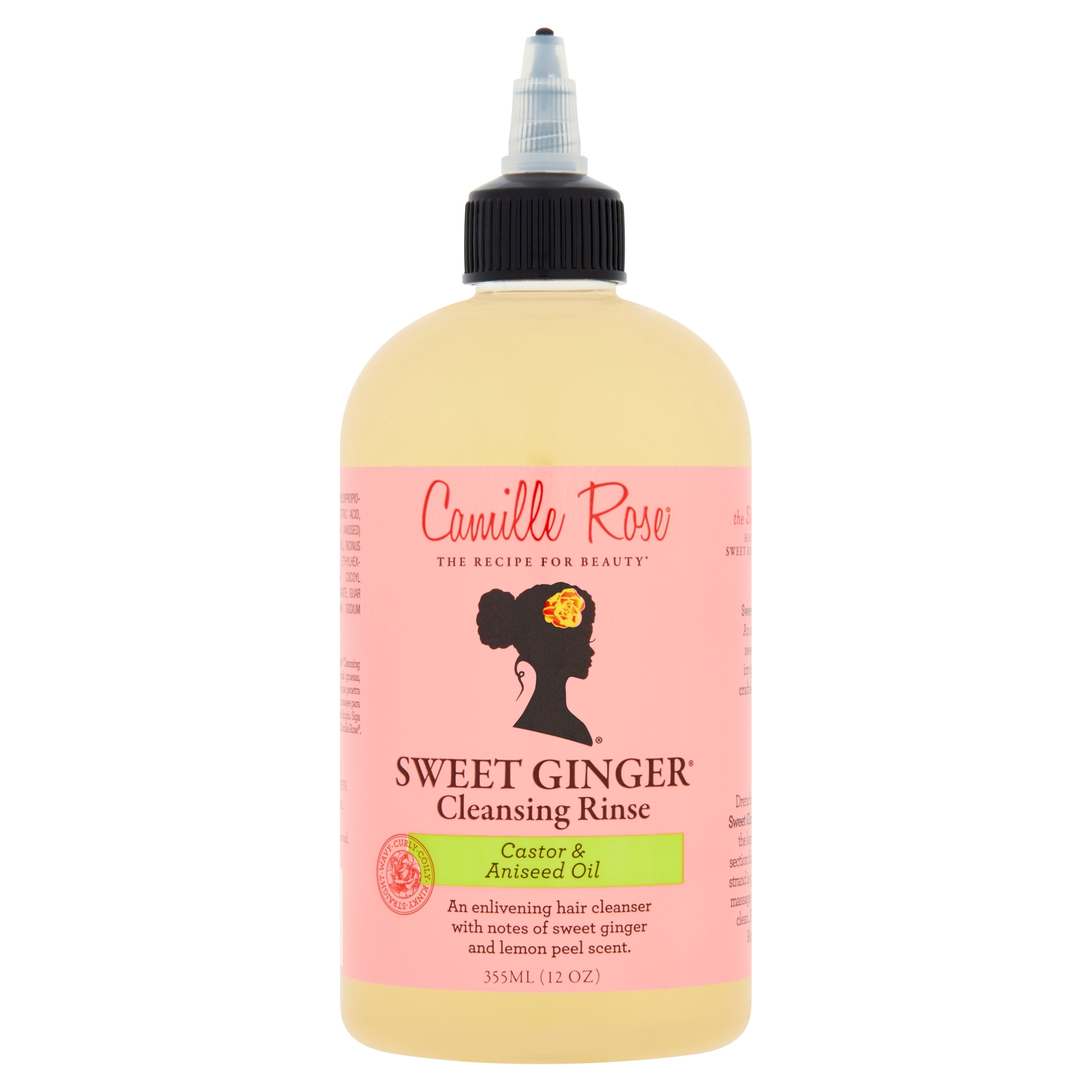 Camille Rose Sweet Ginger Cleansing Rinse Castro & Aniseed oil 355ml