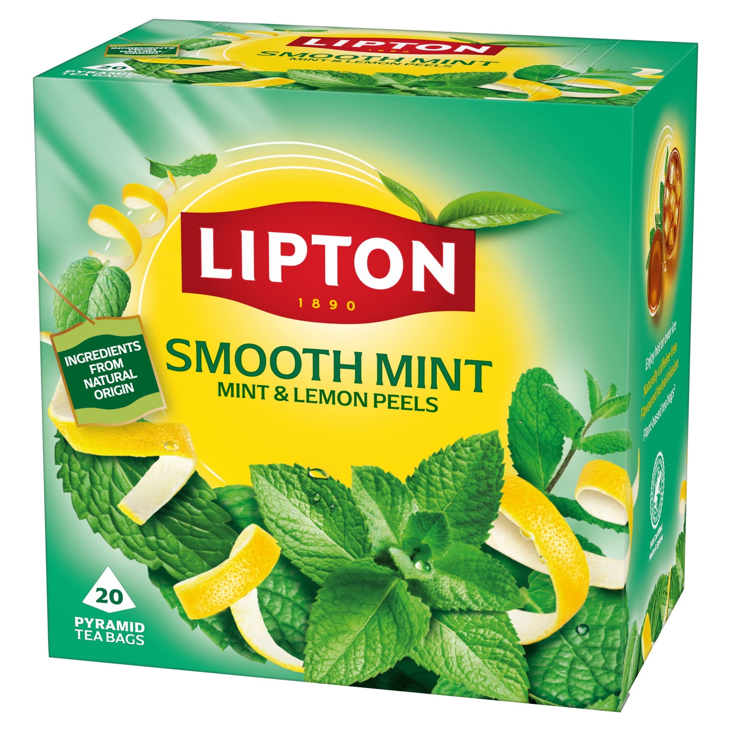 Lipton Smooth Mint  20 Tea Bags 34g thumbnail 2