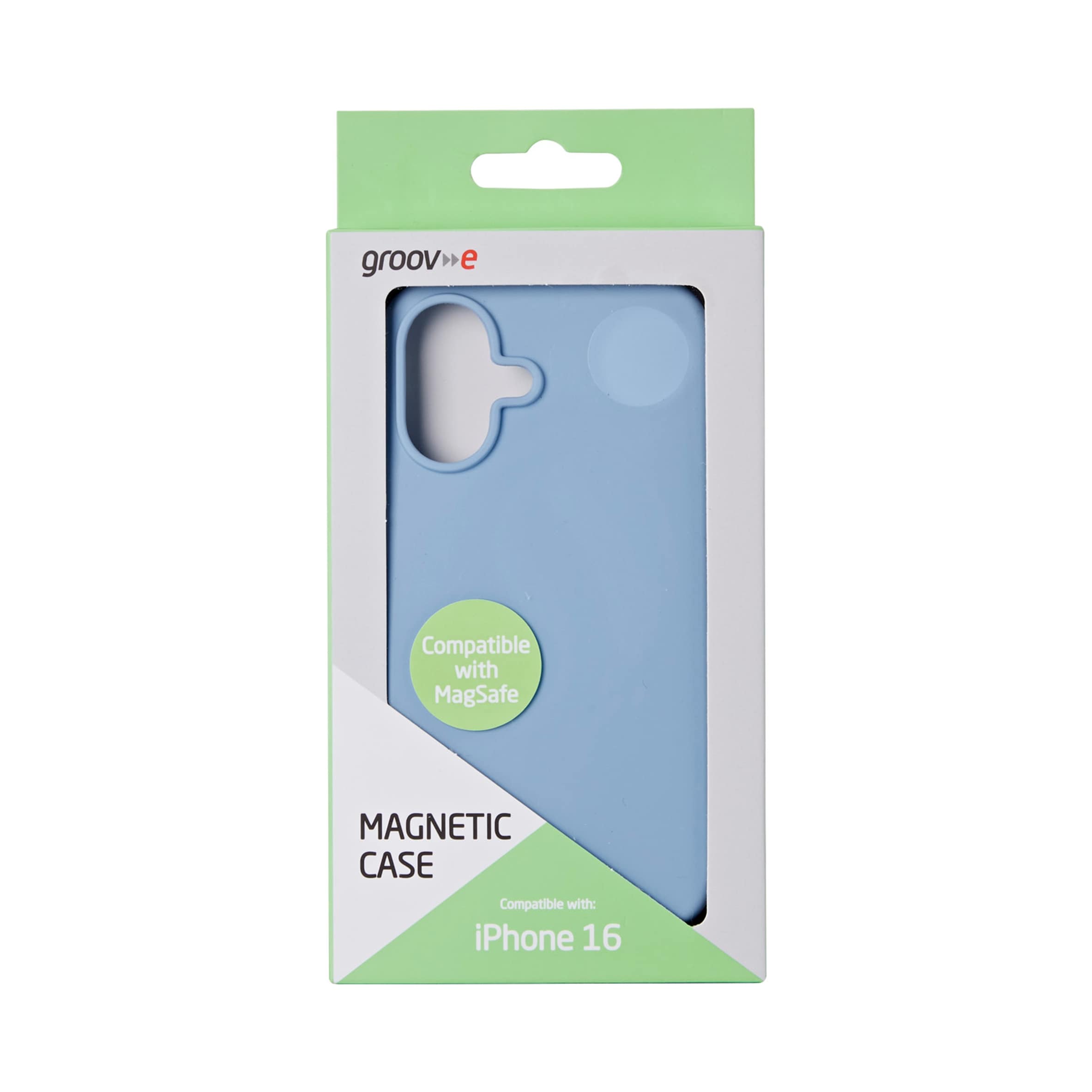 GROOV-E IPHONE 16 BLUE MAGNETIC CASE