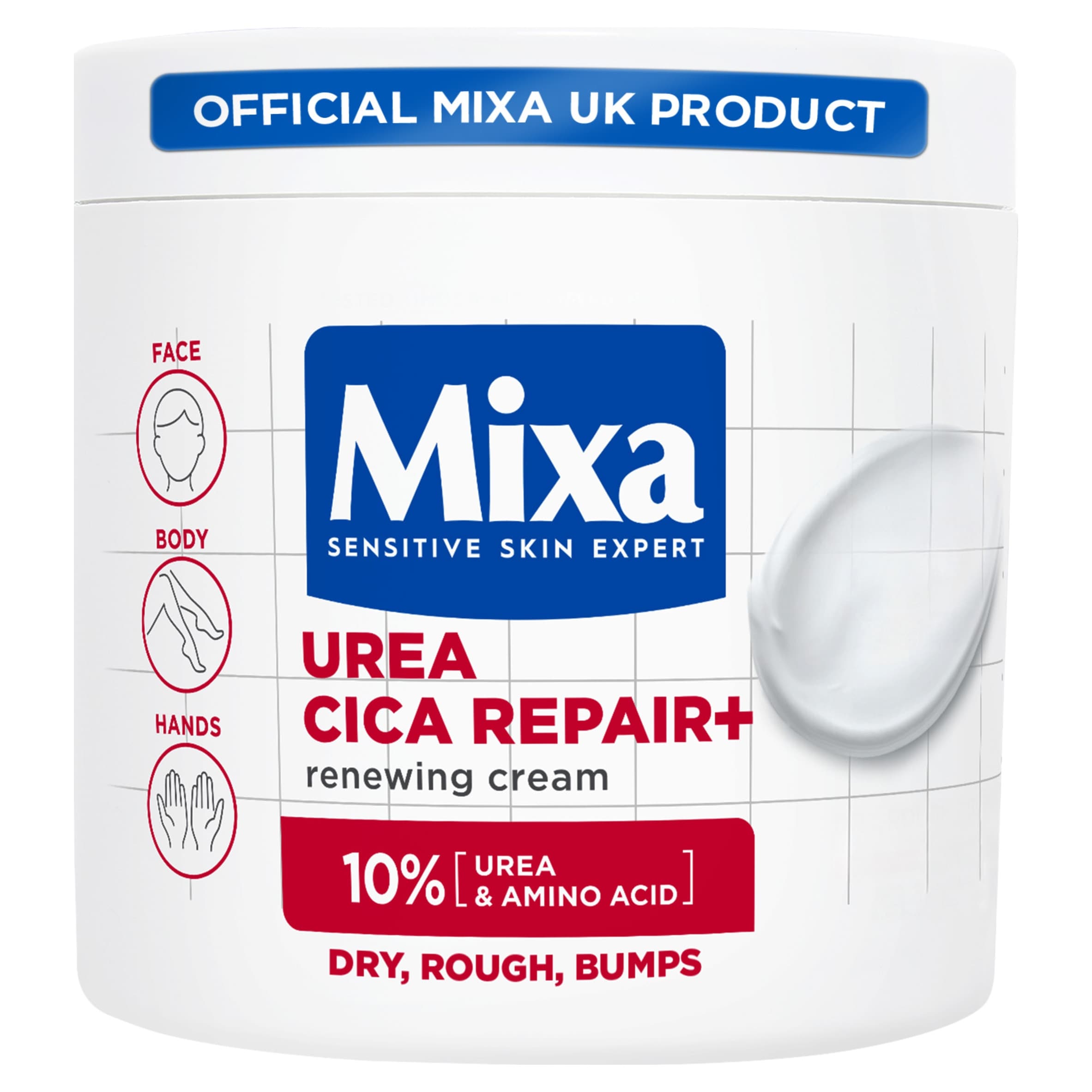 Mixa Urea cica repair Renewing Cream 400ml