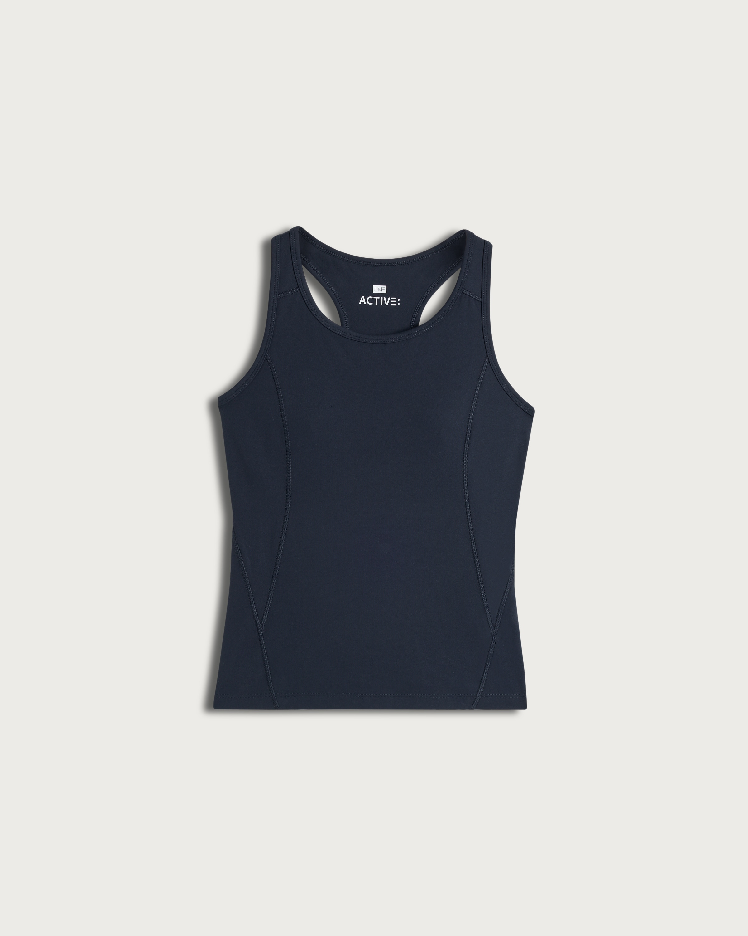 F&F Active ULTRAMOVE Racerback Vest in Navy thumbnail 4
