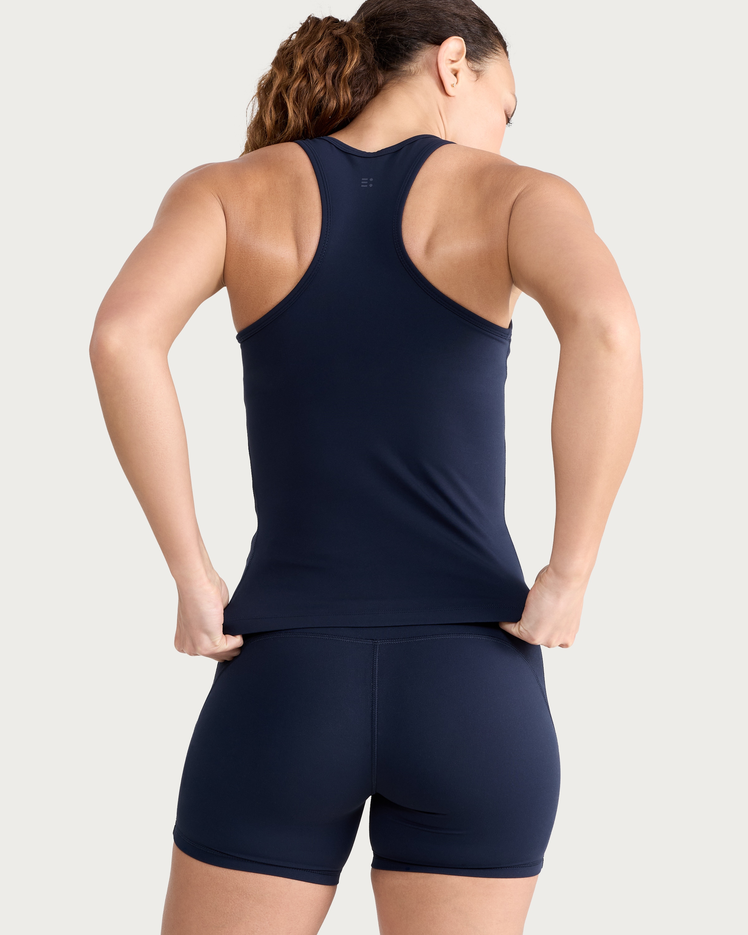 F&F Active ULTRAMOVE Racerback Vest in Navy thumbnail 3