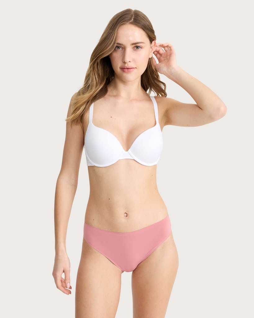 F&F 3-Pack Bonded Bikini Knickers in Multi thumbnail 2