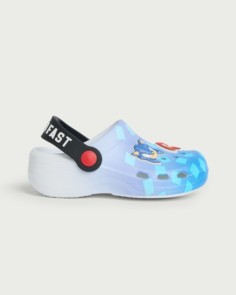 Sonic the Hedgehog Clogs in Blue