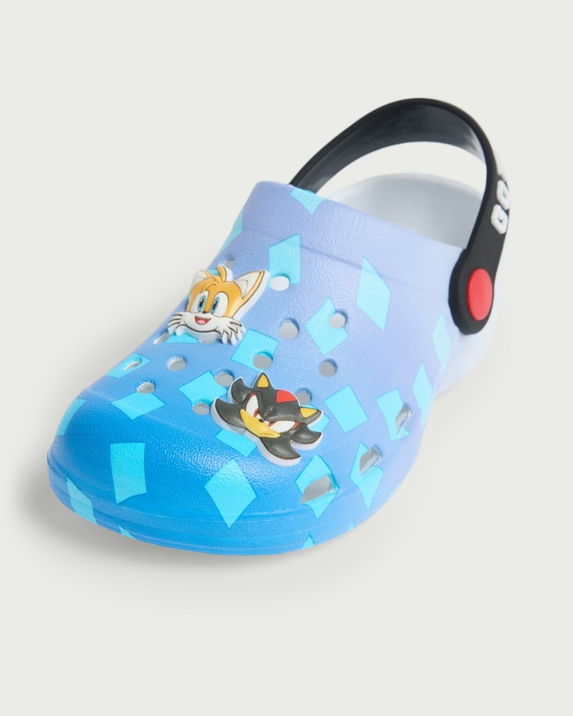 Sonic the Hedgehog Clogs in Blue thumbnail 3