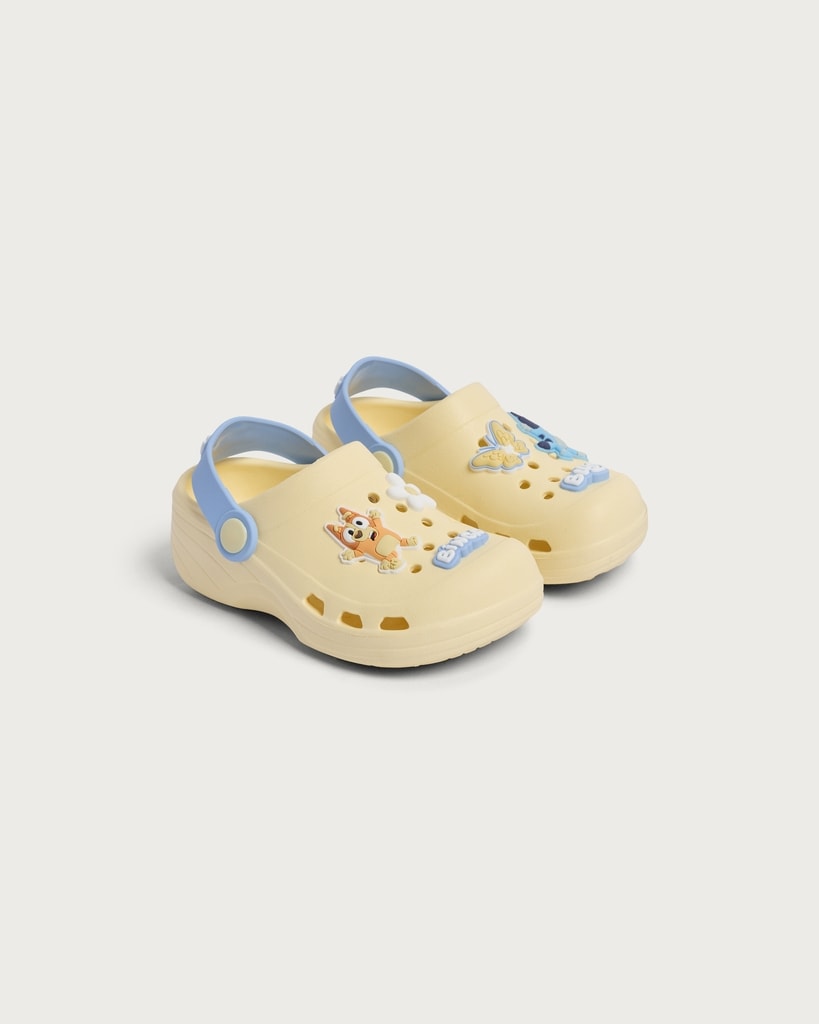 Bluey Clogs in Yellow