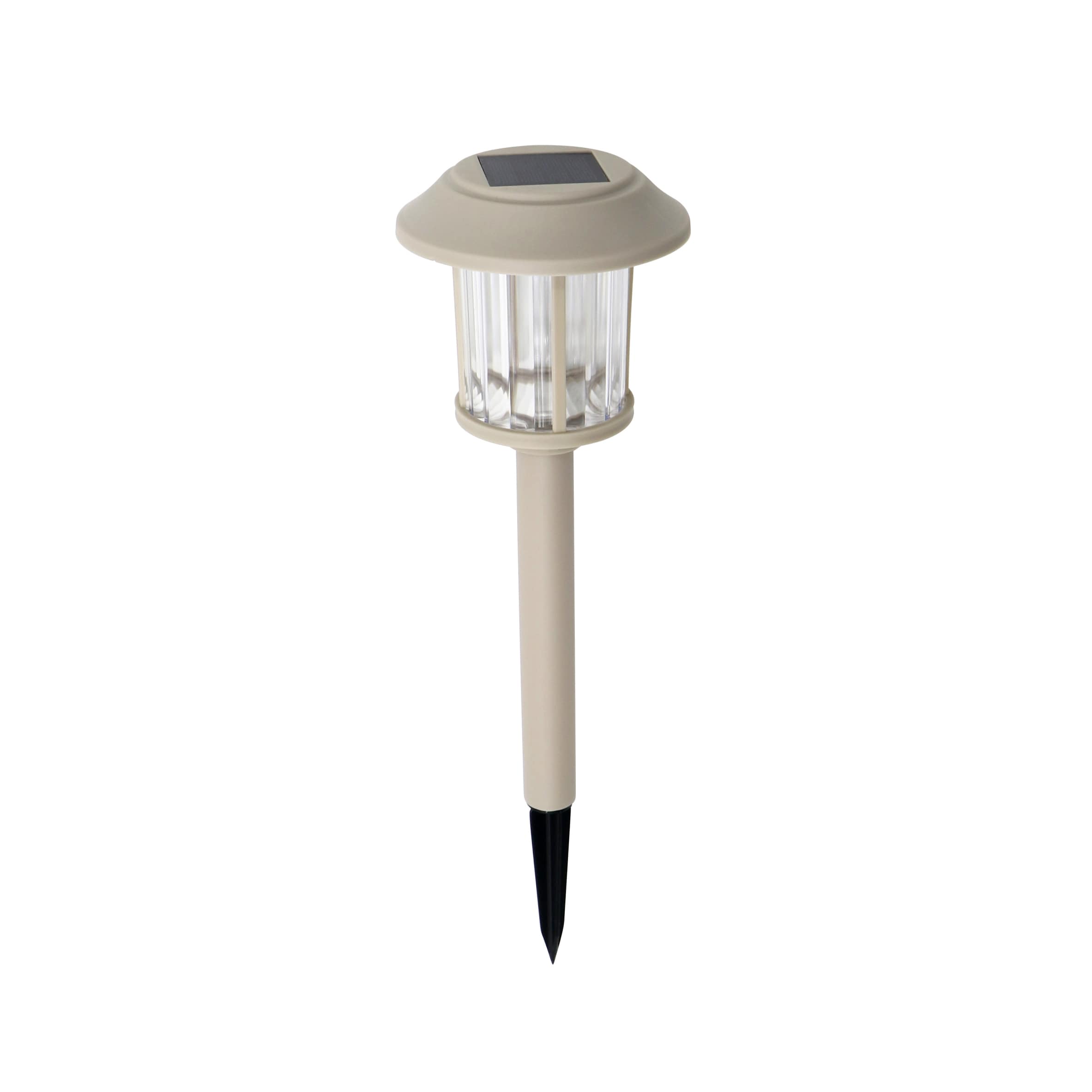 Tesco Outdoor 2 SOLAR BEIGE STAKE LIGHT