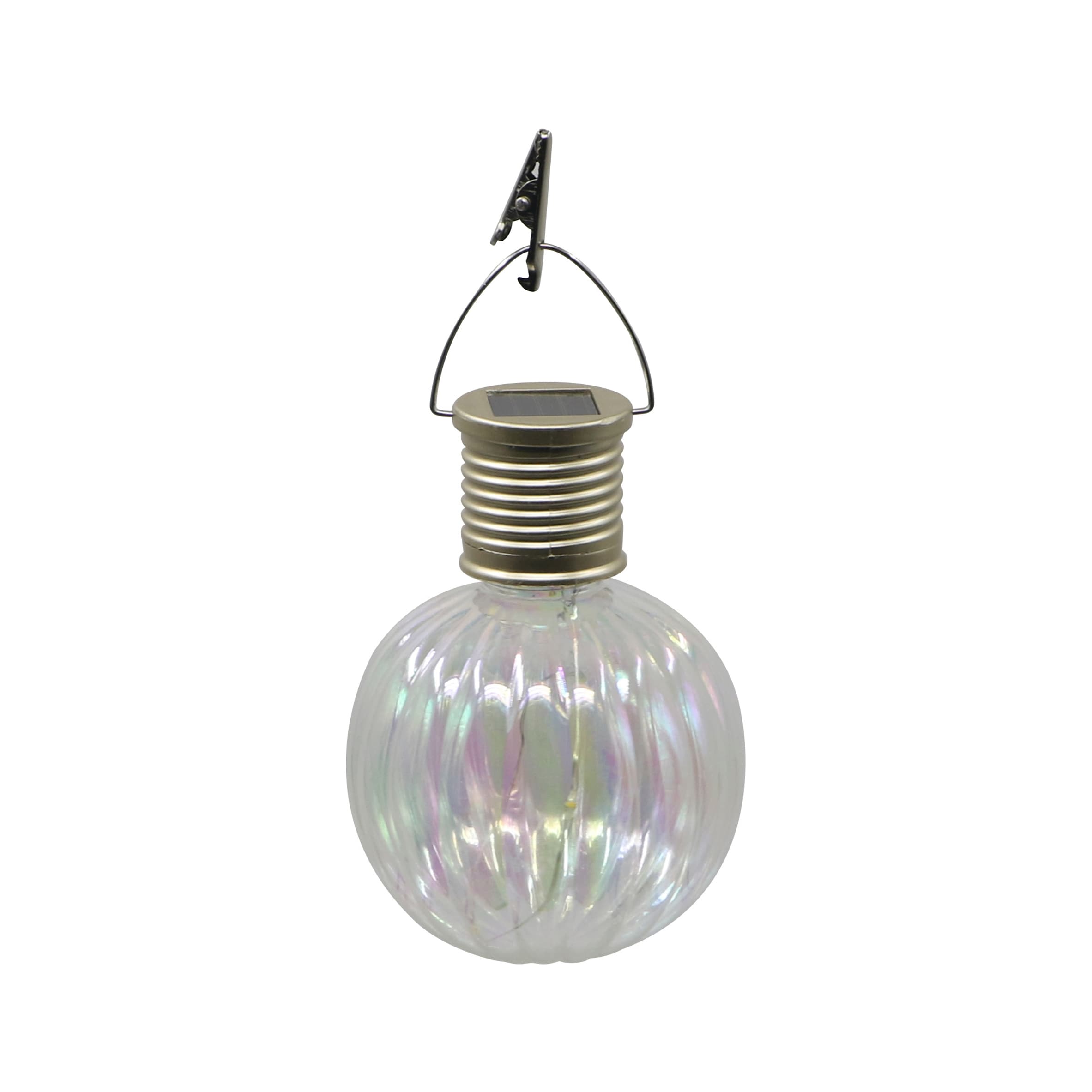 TESCO OUTDOOR SOLAR HANGING COLOUR LIGHT BULB ASSORTMENT