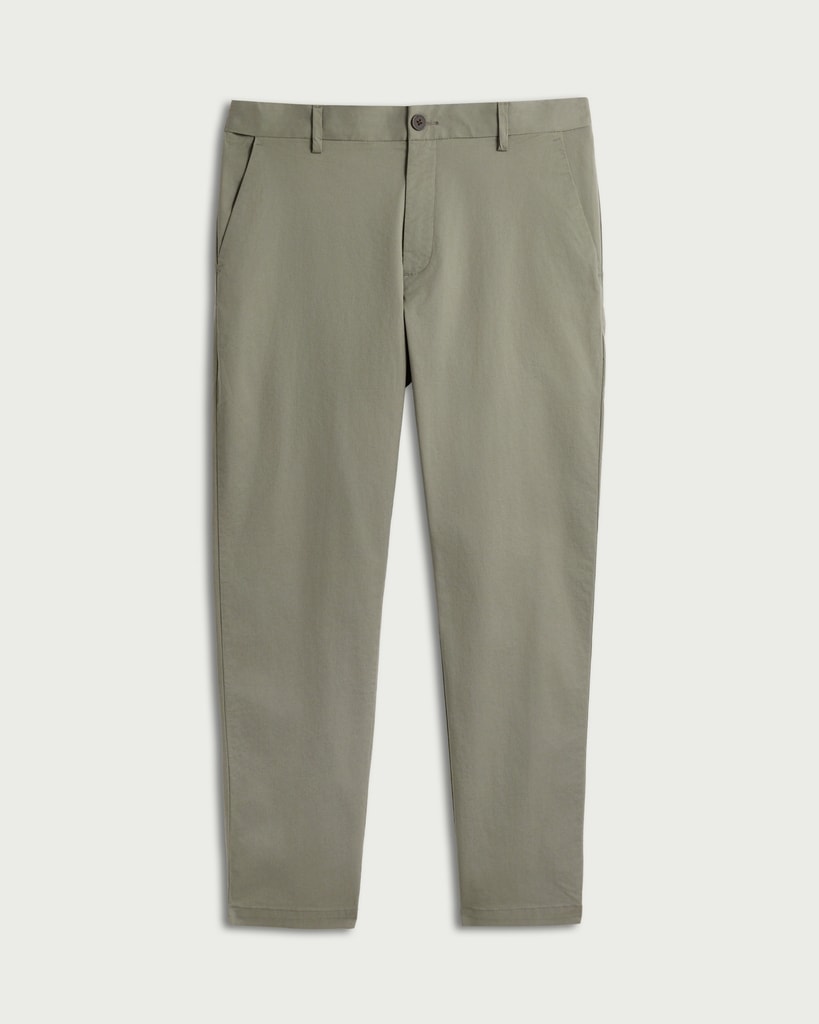 F&F Cotton Rich FREEFIT® Chino Trousers in Khaki thumbnail 4