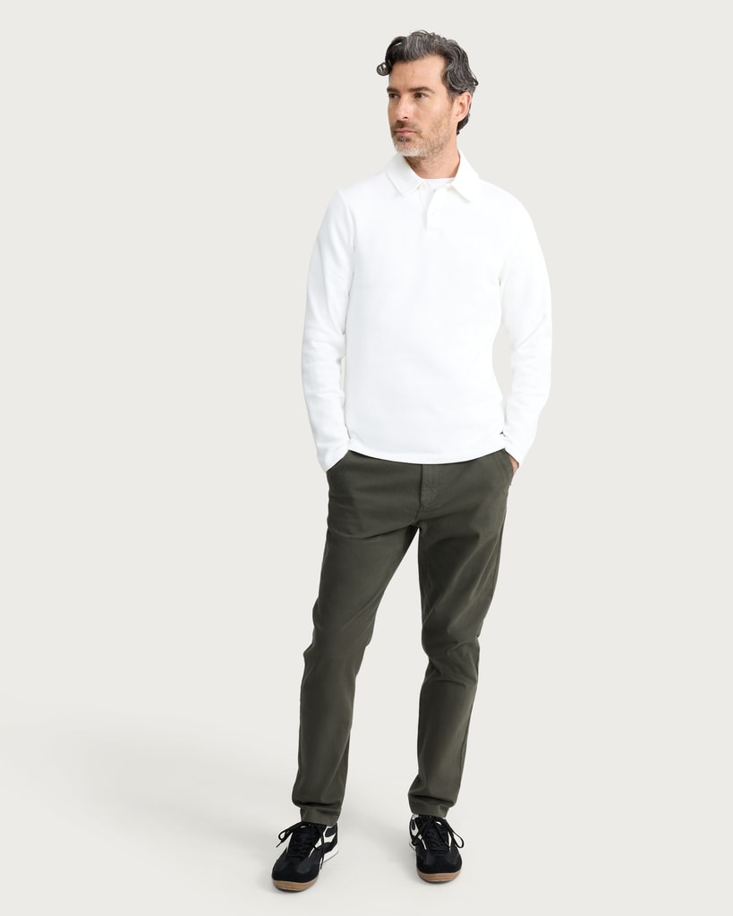 F&F FREEF!T® Slim Leg Chino Trousers in Khaki