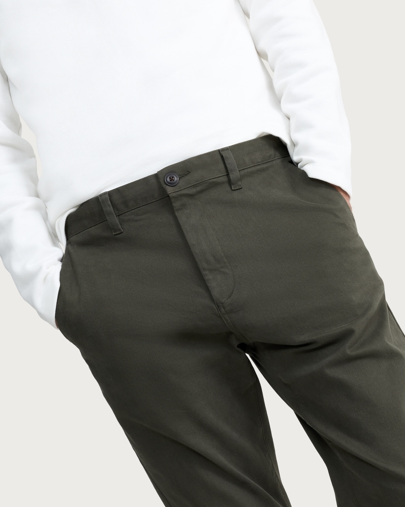 F&F FREEF!T® Slim Leg Chino Trousers in Khaki thumbnail 2