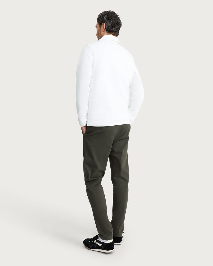 F&F FREEF!T® Slim Leg Chino Trousers in Khaki thumbnail 3