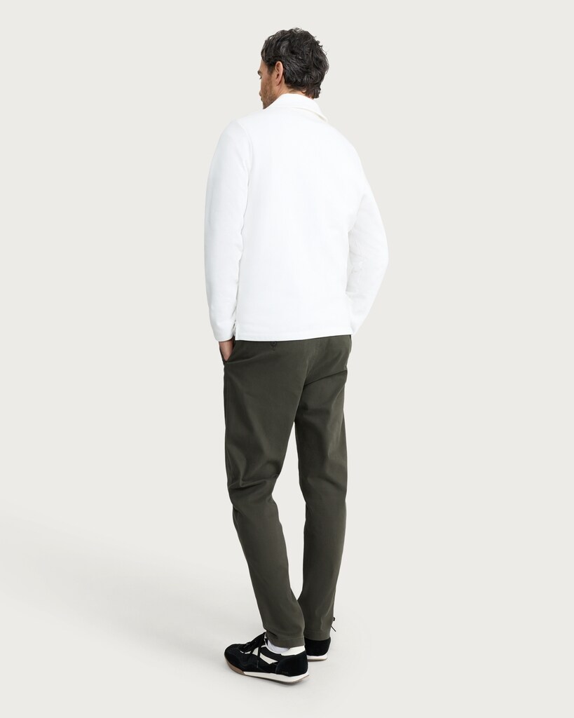F&F FREEF!T® Slim Leg Chino Trousers in Khaki thumbnail 3