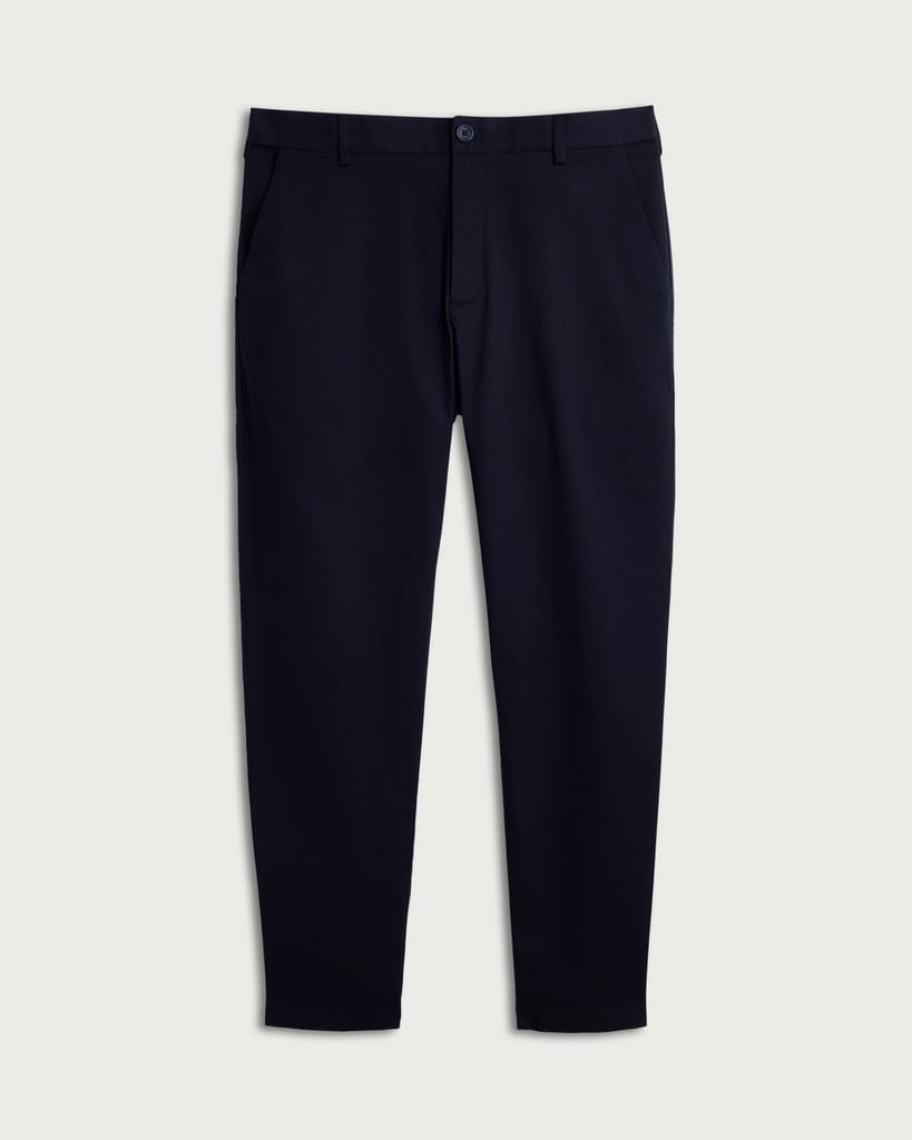 F&F Cotton Rich FREEFIT® Chino Trousers in Navy thumbnail 4