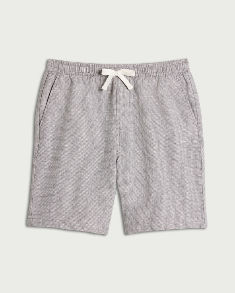 F&F Pure Cotton Drawstring Shorts in Grey thumbnail 4