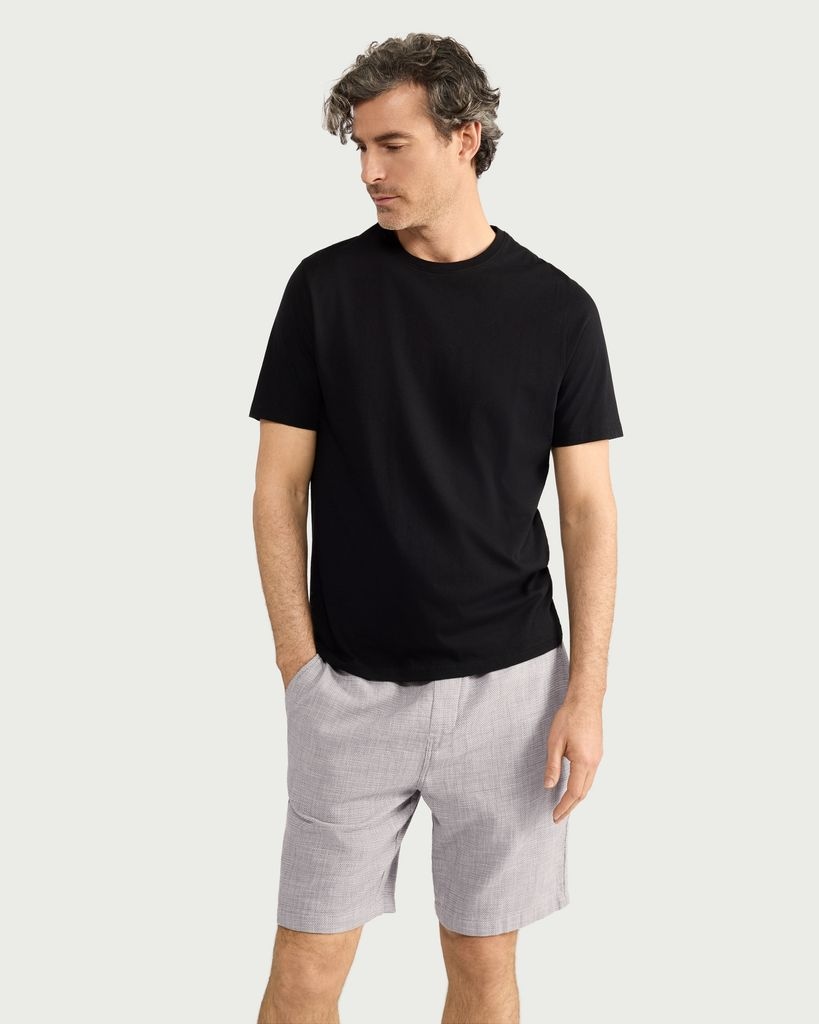F&F Pure Cotton Drawstring Shorts in Grey