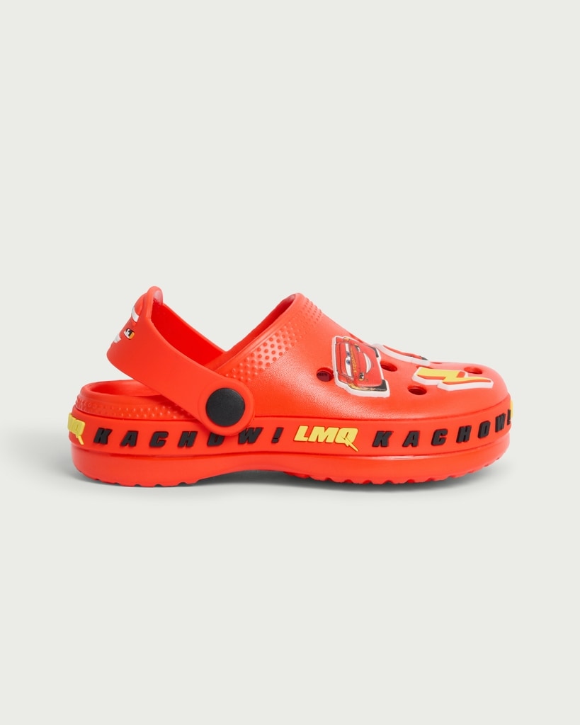 Disney Lightning McQueen Clogs in Red