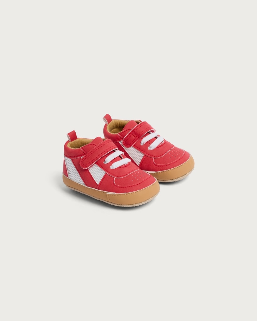 F&F Baby Touch Strap Fastening Trainers in Red