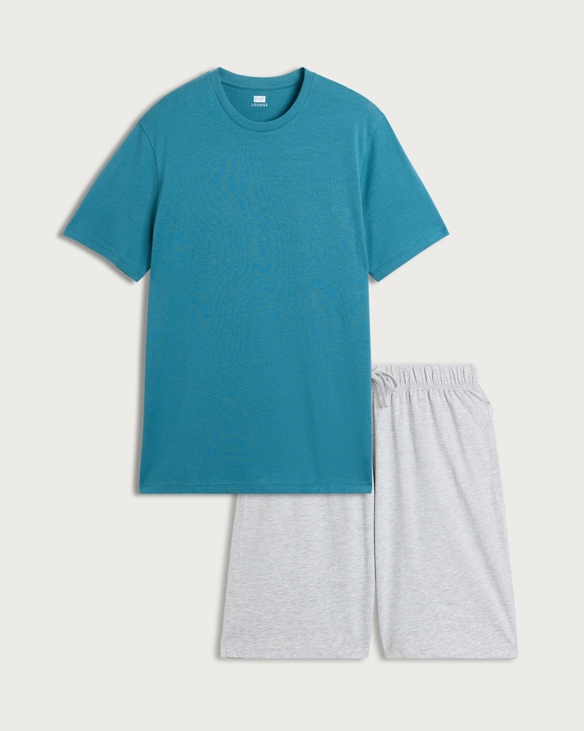 F&F Cotton Rich Short Pyjama Set in Multi thumbnail 4