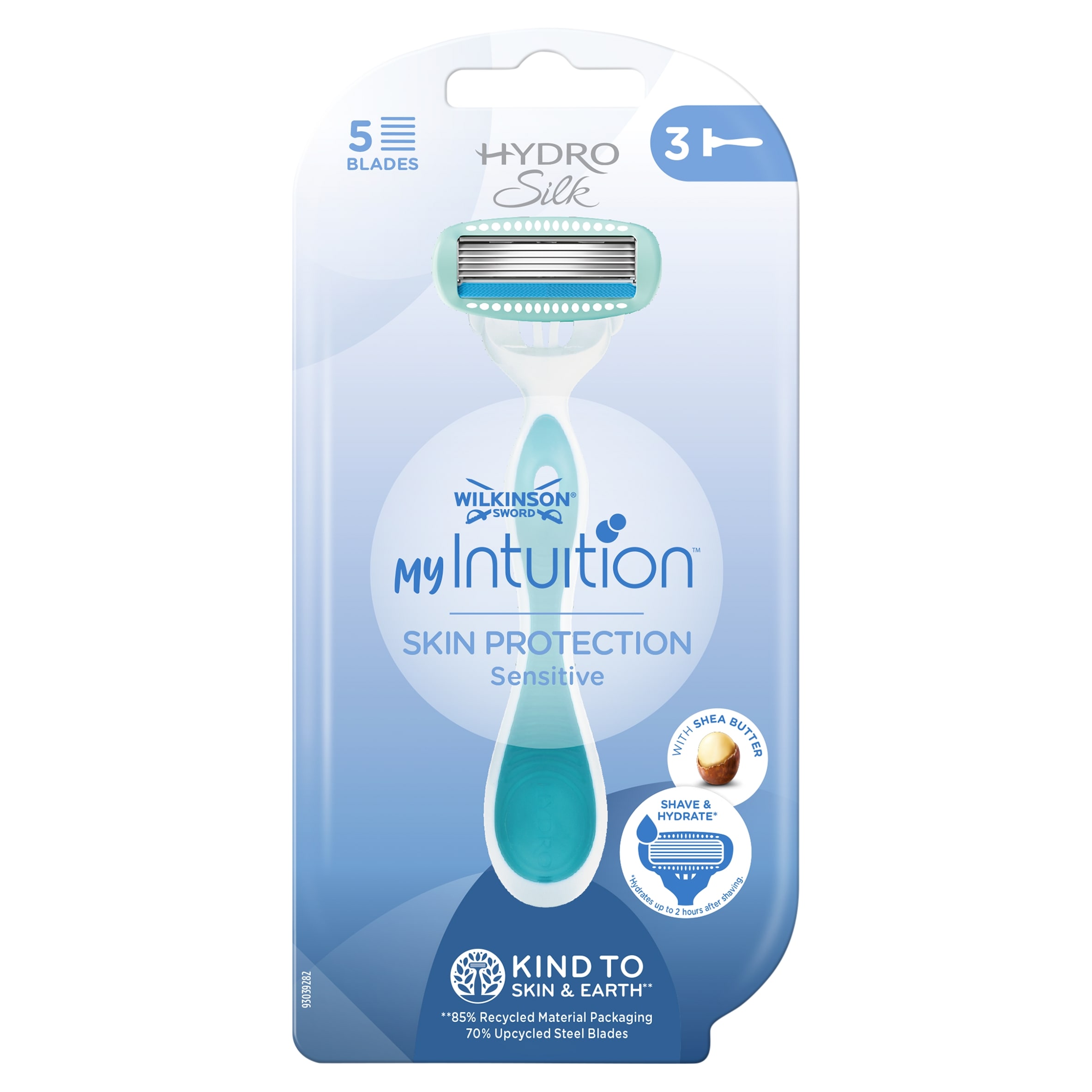 Wilkinson Sword myIntuition Hydro Silk Women's Disposable Razors x 3