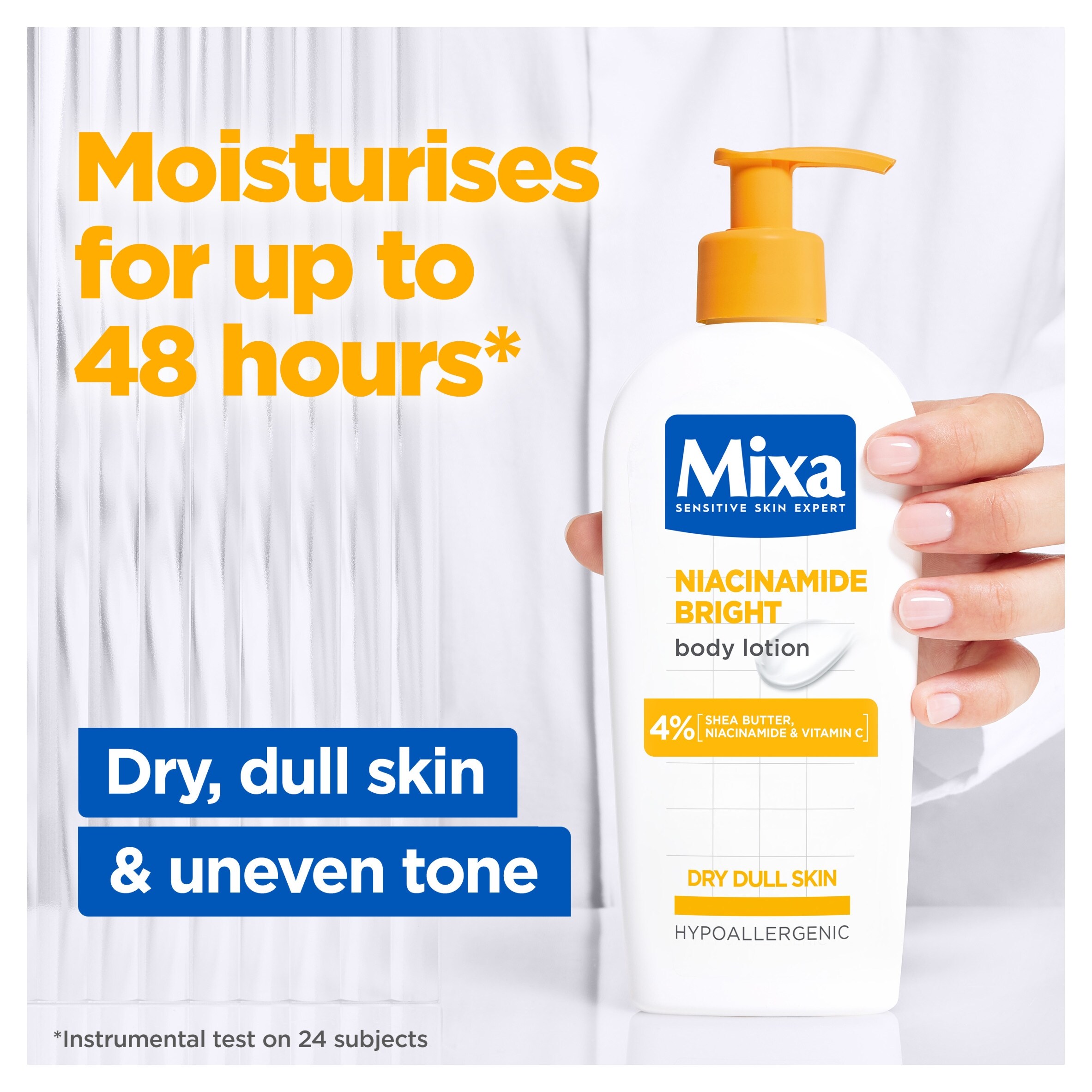 Mixa Body Niacinamide Bright Lotion 250ml thumbnail 2