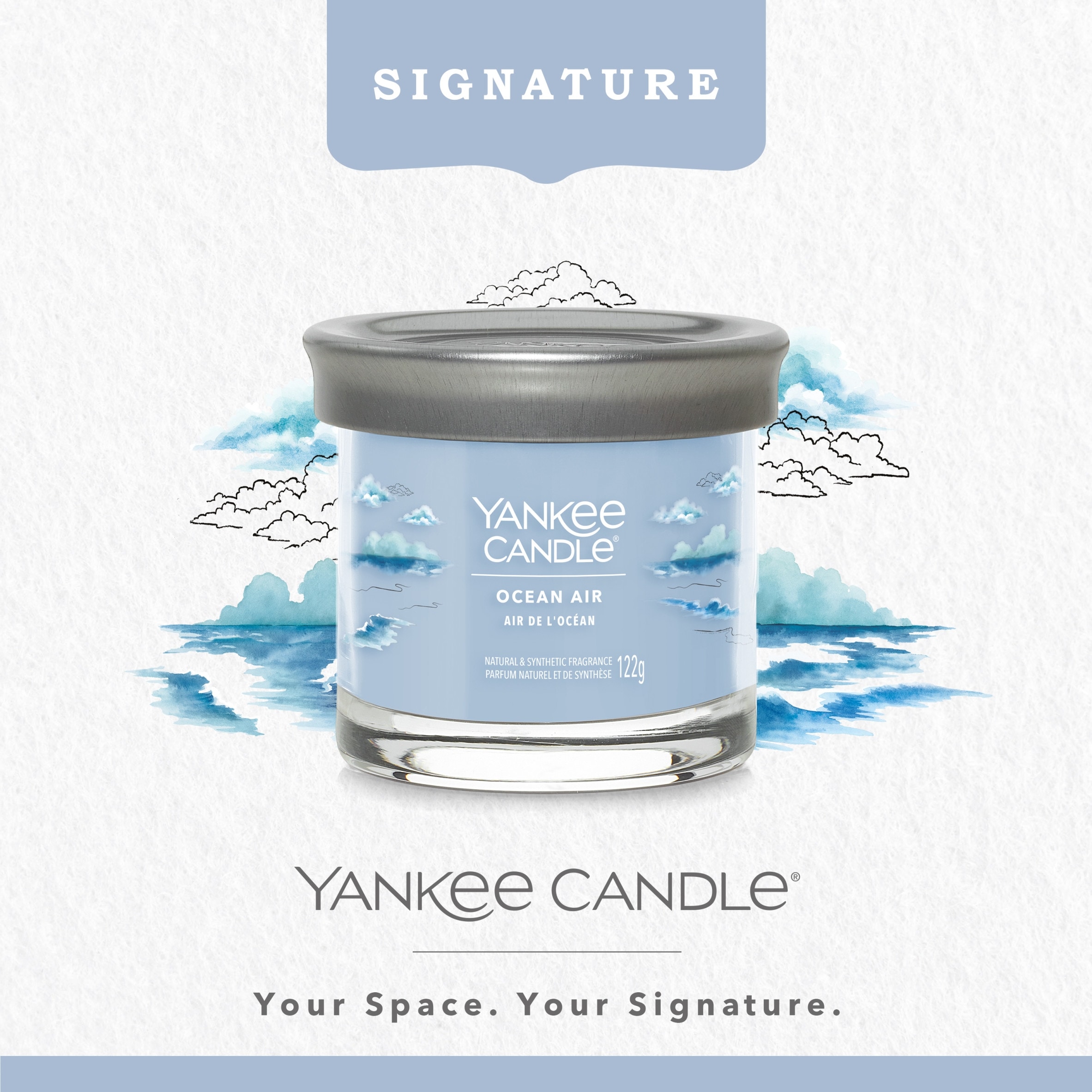 Yankee Candle Signature Ocean Air Tumbler 122g thumbnail 2
