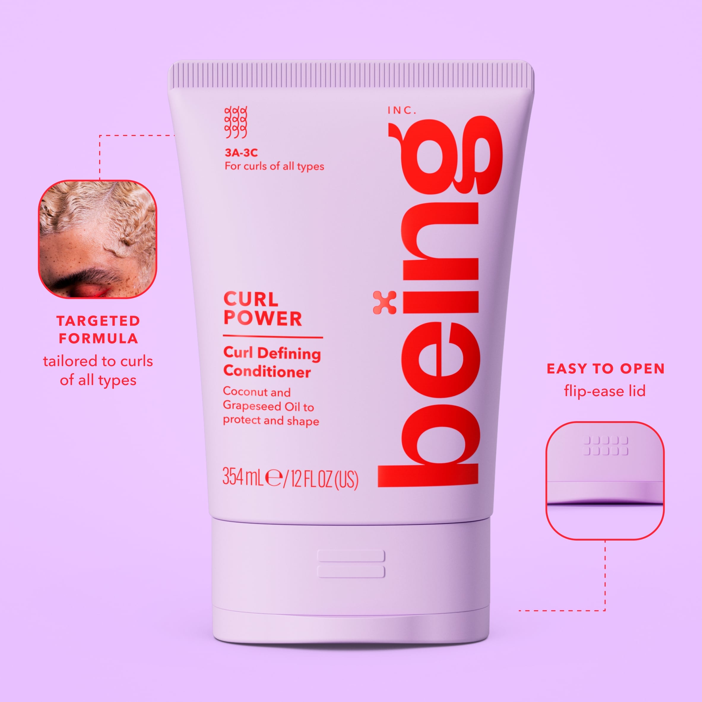 BEING CONDITIONER Curl Power 354ML thumbnail 5