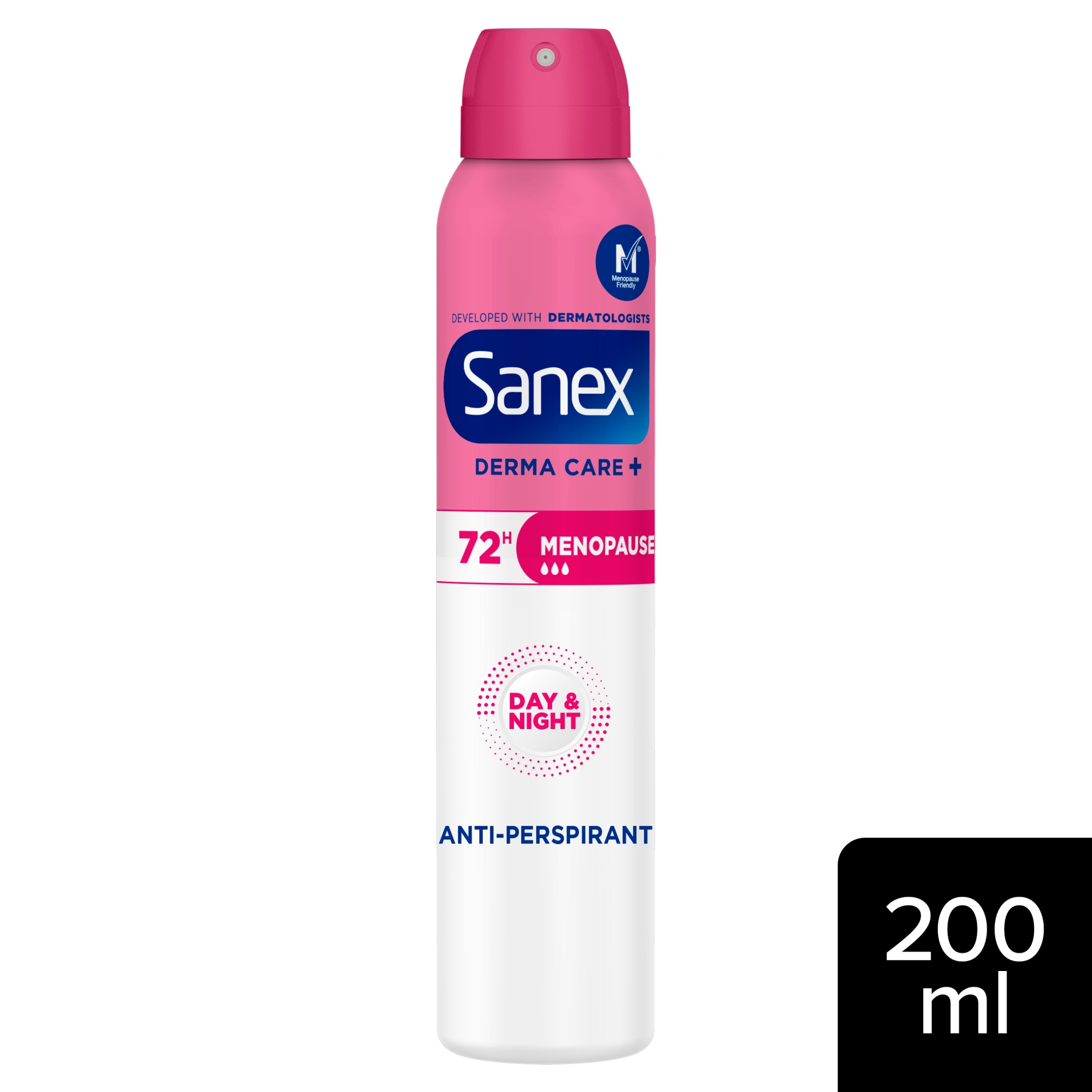 Sanex Derma Care+ Menopause Anti-perspirant Odour Protection Deodorant 200ml