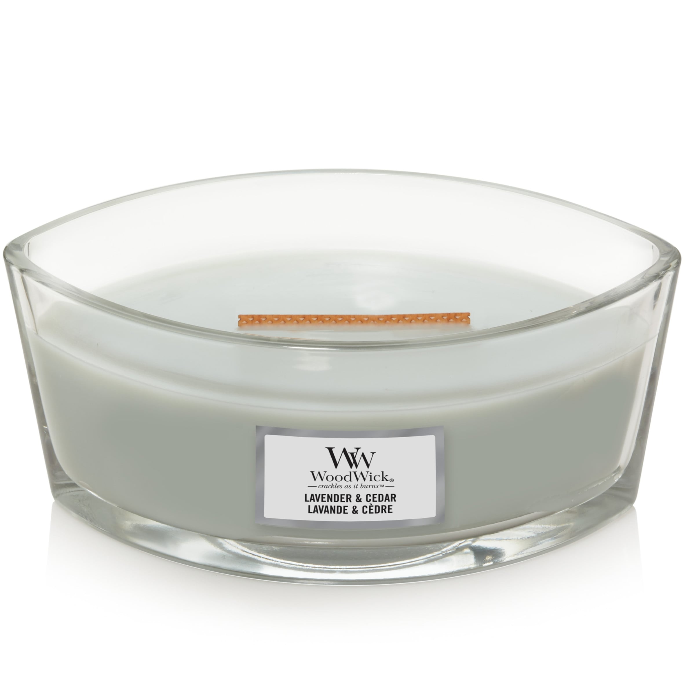 Woodwick Lavender and Cedar Eclipse Candle 453.6g