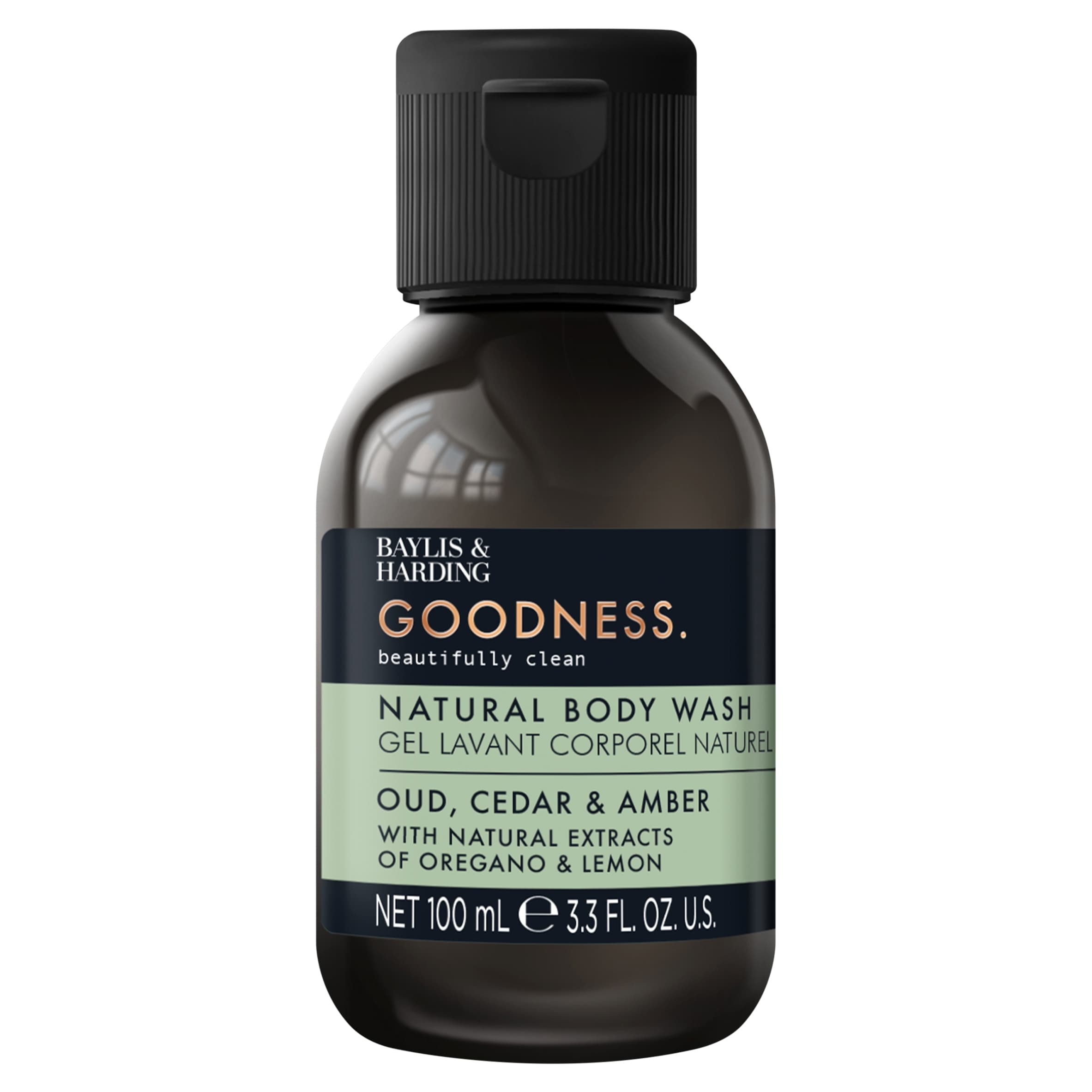 Baylis & Harding Goodness Oud, Cedar & Amber 100ml Body Wash