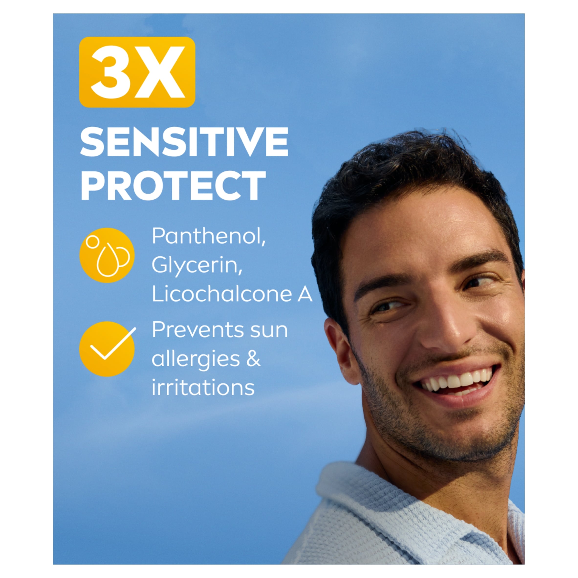 NIVEA SUN Breathable UV Face Sensitive Sun Cream SPF50+ 40ml thumbnail 4