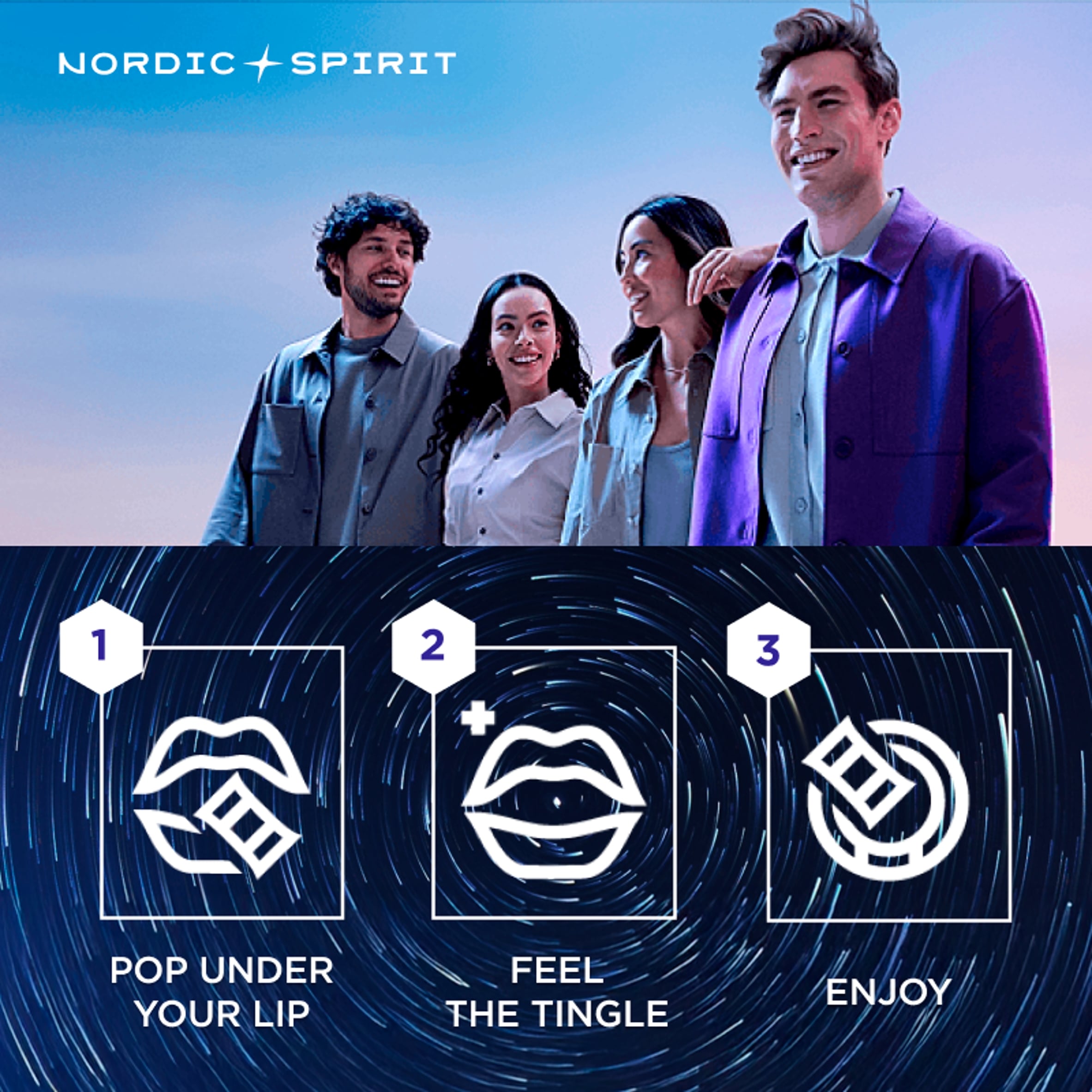 Nordic Spirit Frosty Mint Tobacco Free Nicotine Pouches MAX 20 Pack 17mg 14g thumbnail 5
