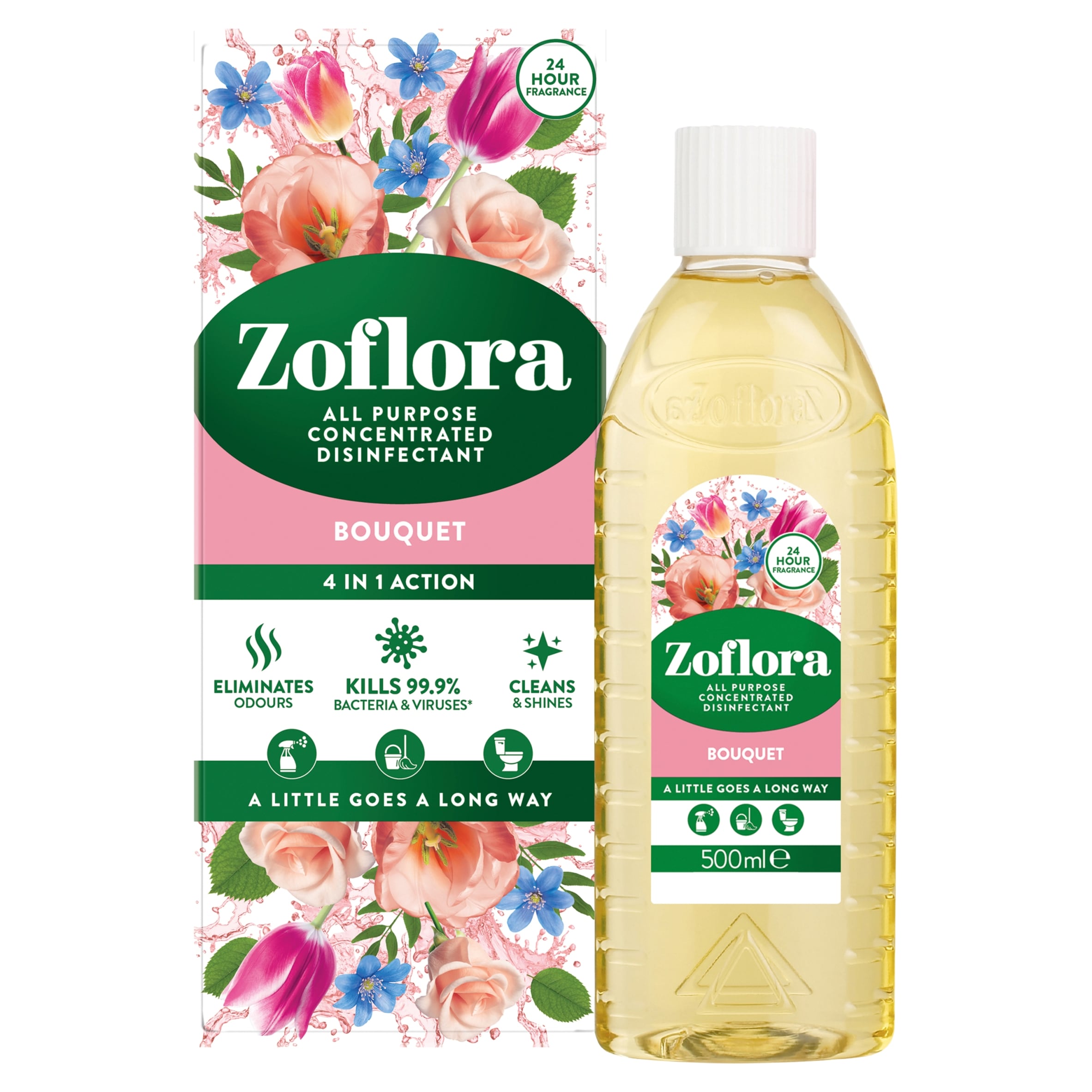 Zoflora all purpose Concentrated Disinfectant Bouquet 500ml thumbnail 2