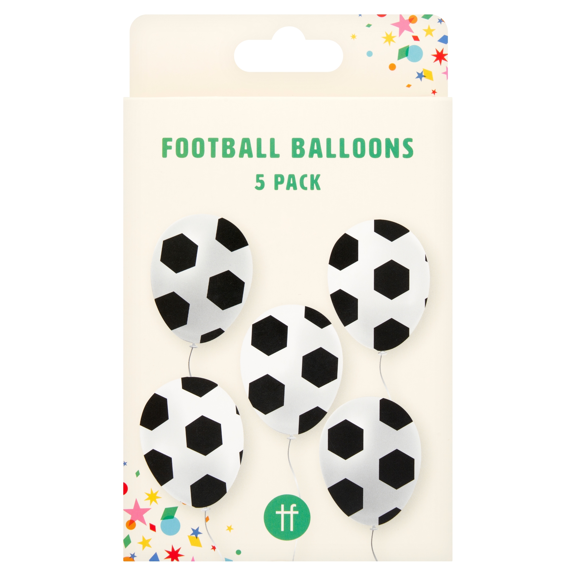 Table Fun Football Balloons 5 Pack