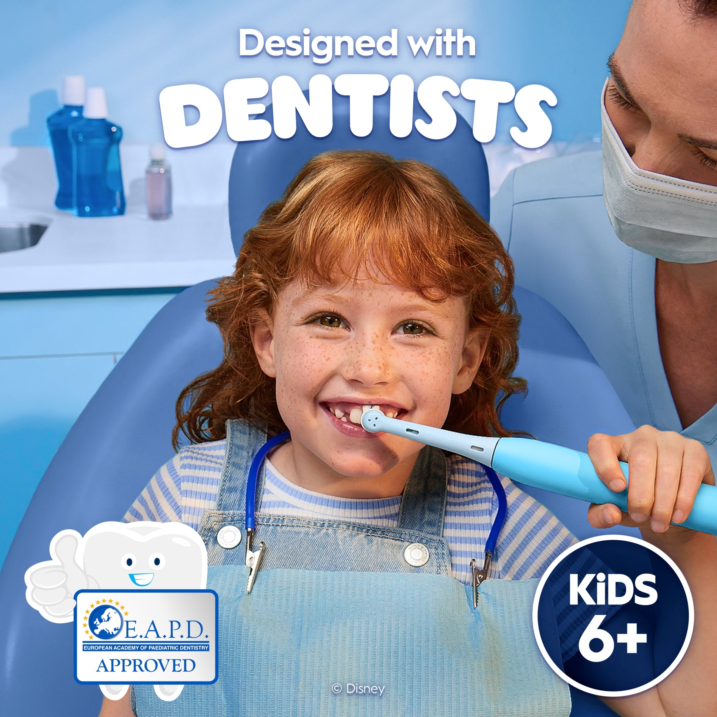 Oral B iO Kids 2 Junior Disney Stitch Gentle Clean Refills 2CT thumbnail 3