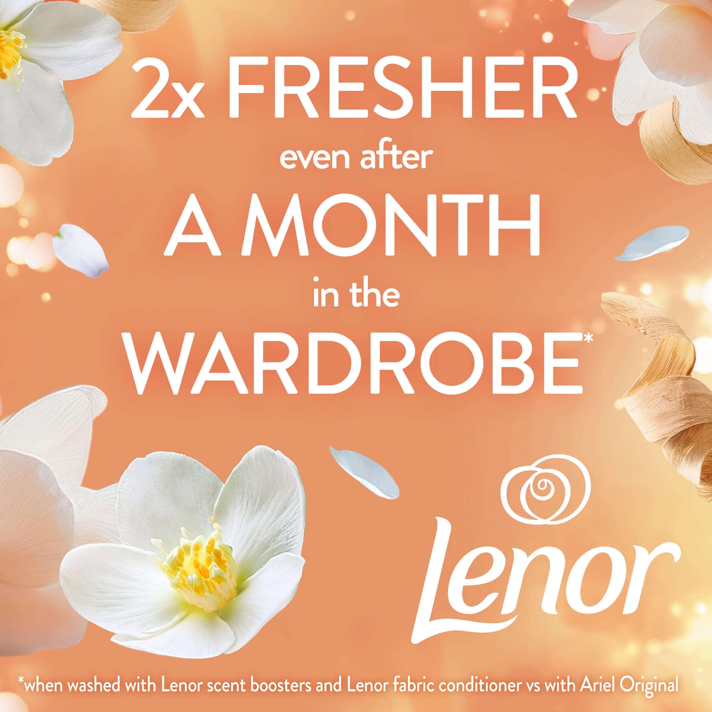 Lenor In-Wash Scent Booster Jasmine & White Cedar 280g thumbnail 5