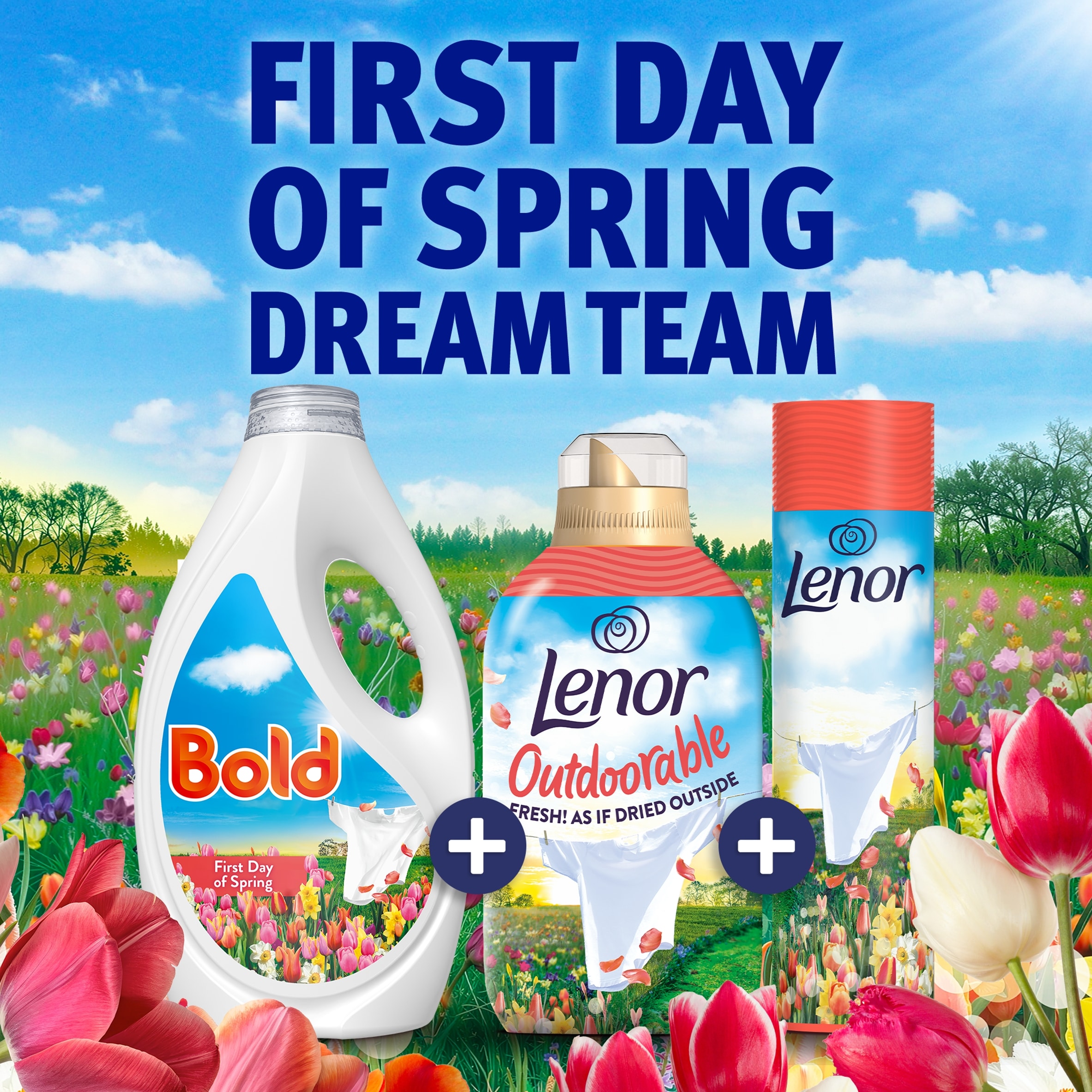 Bold Washing Liquid First Day of Spring 63 Washes 1953ml thumbnail 2
