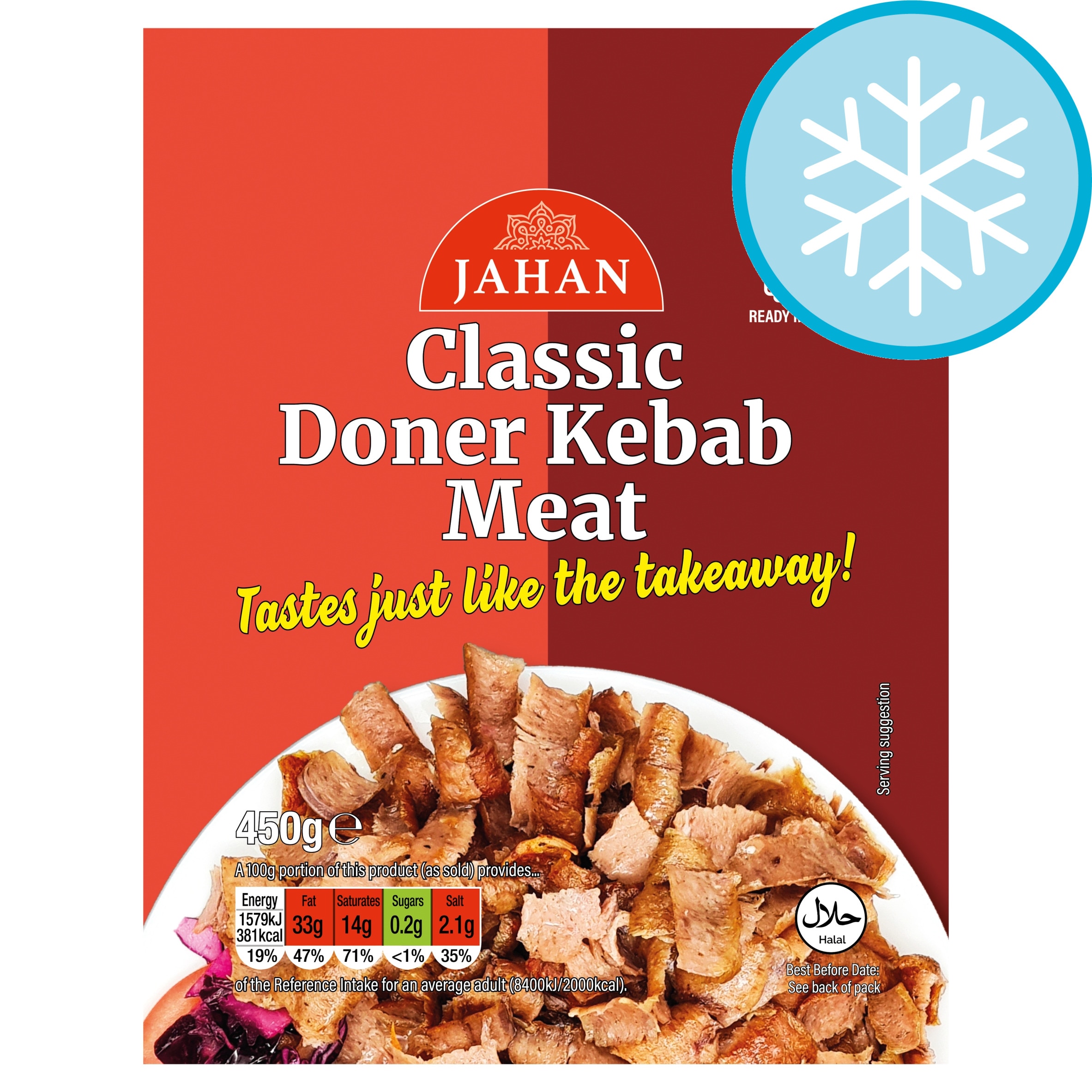 Jahan Classic Doner Meat 450g