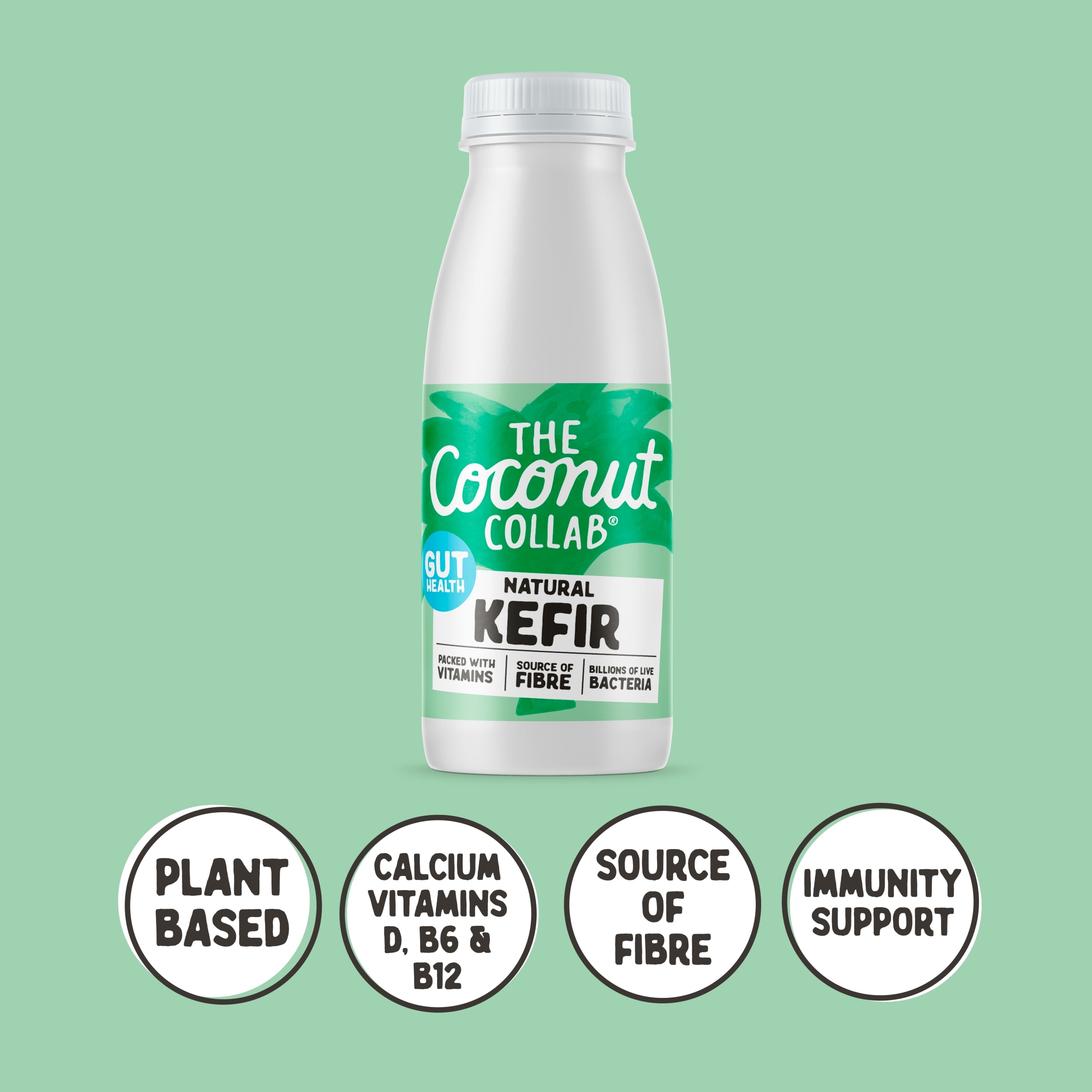 The Coconut Collab Natural Kefir Drink 500ml thumbnail 3