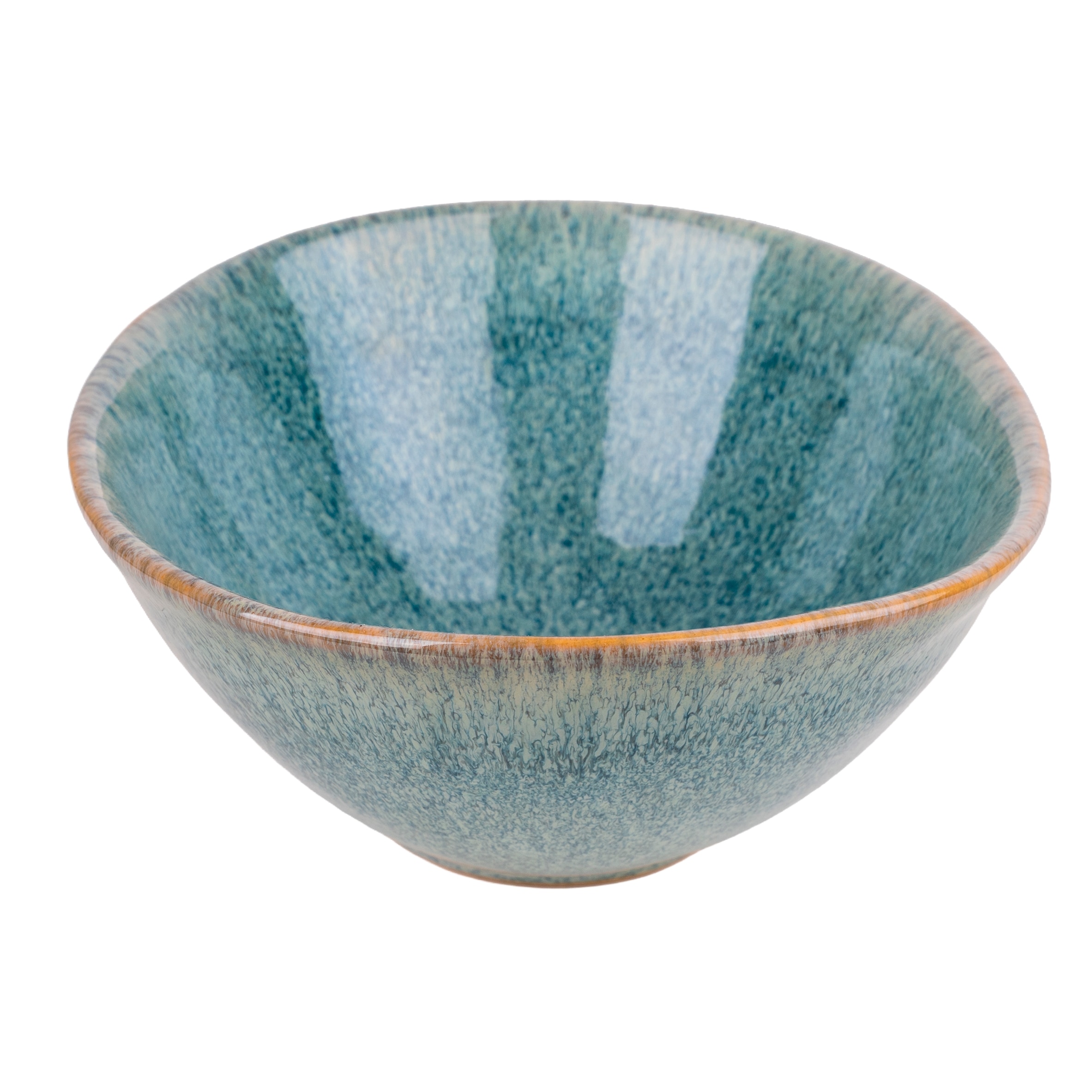 Candlelight Blue Reactive Glaze Bowl