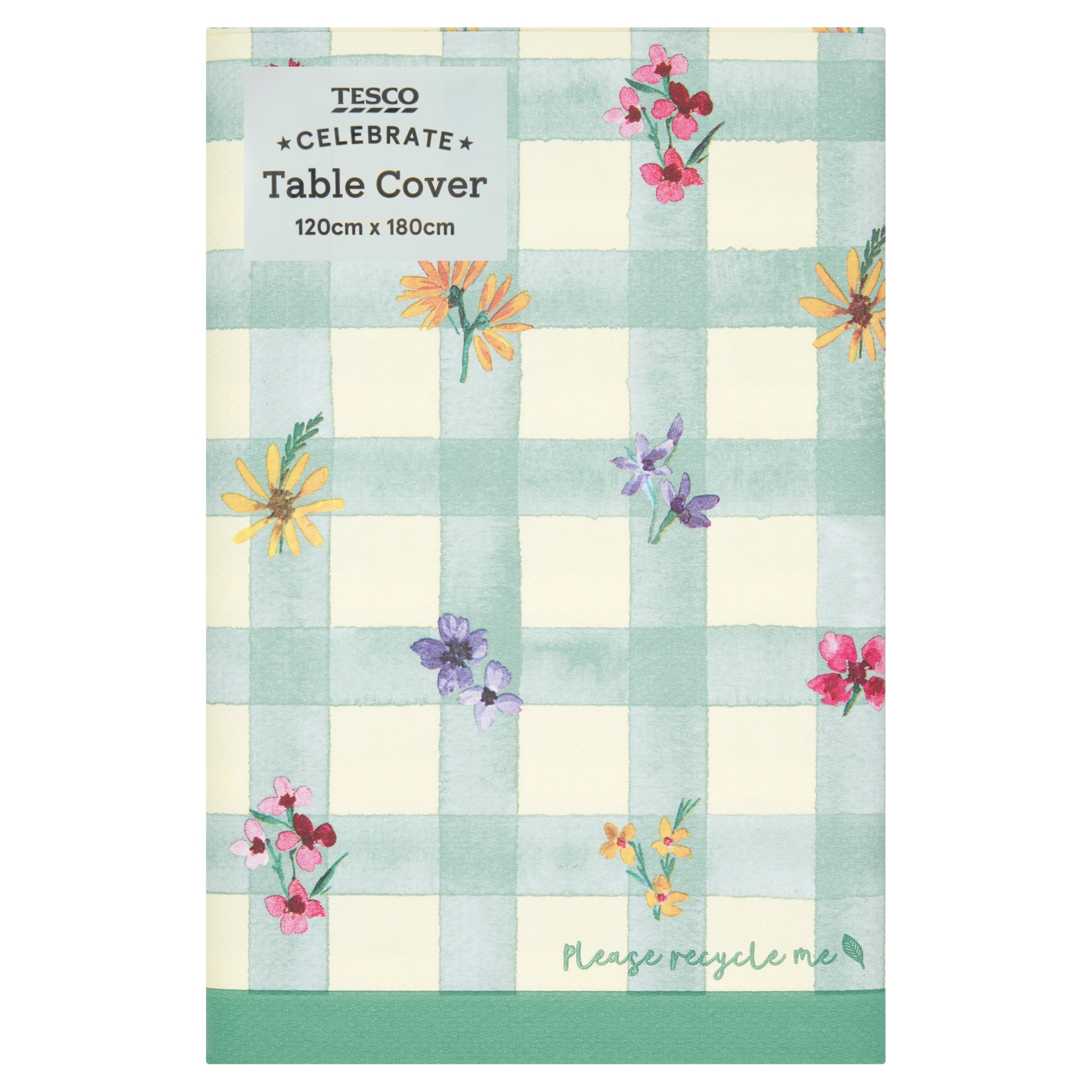 Tesco Meadow Tablecover 180 x 120cm