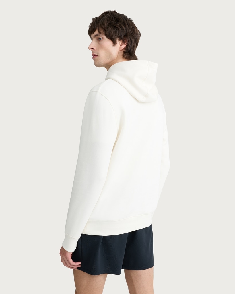 F&F Cotton Rich Drawstring Hoodie in Cream thumbnail 3