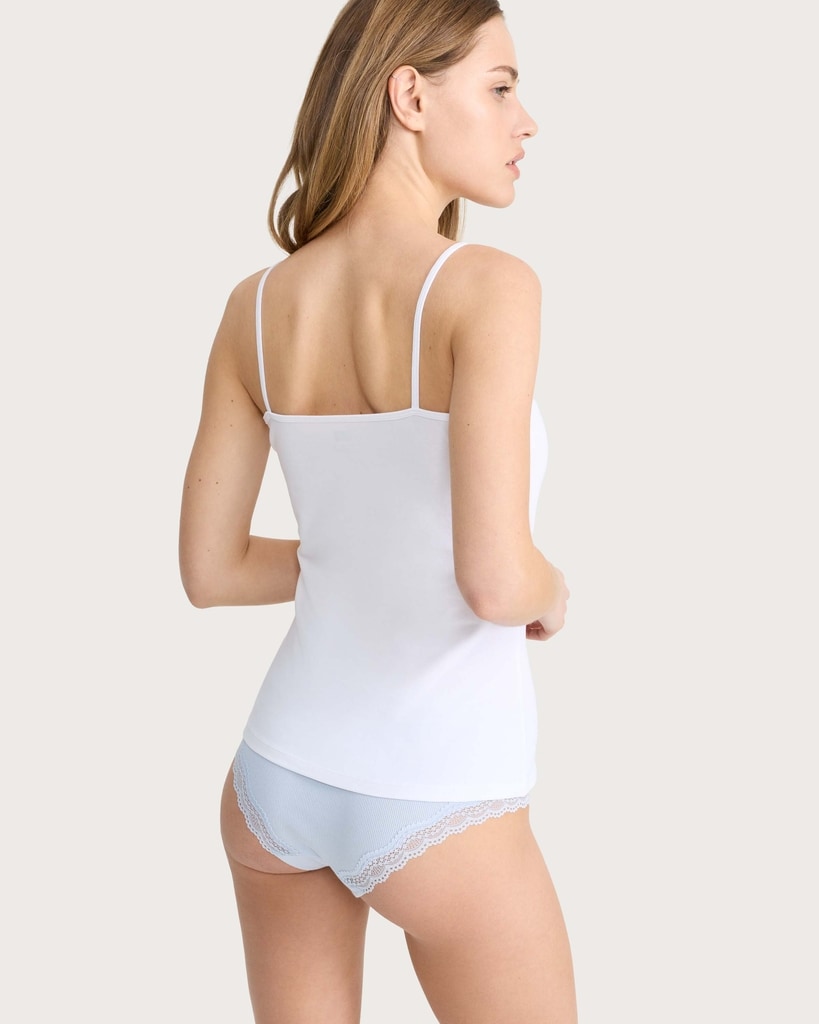 F&F 3-Pack Cotton Rich Strappy Vests in Multi thumbnail 2