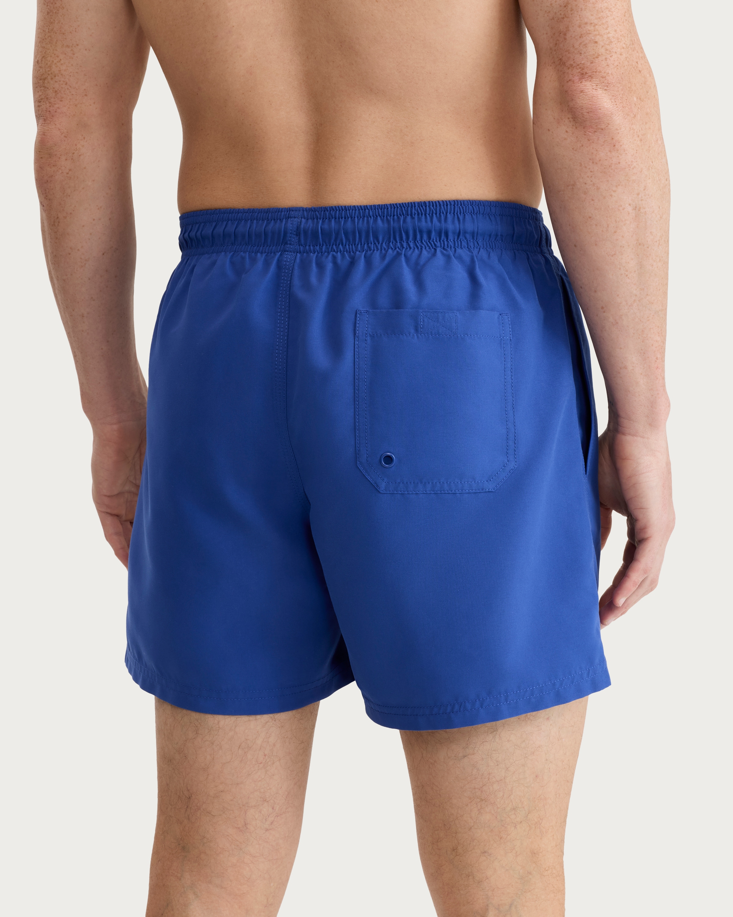 F&F Drawstring Lined Swim Shorts in Blue thumbnail 3