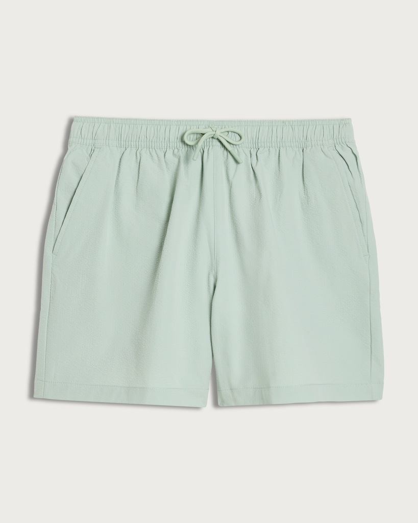 F&F Textured Drawstring Swim Shorts in Mint thumbnail 4
