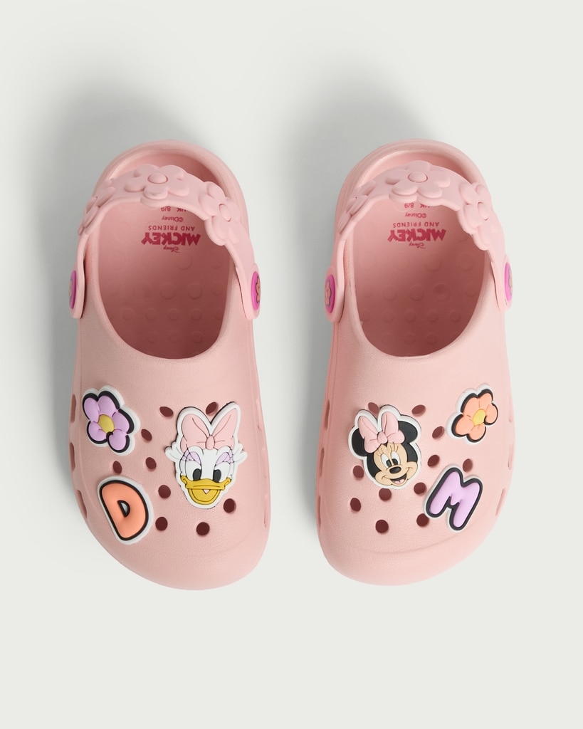 Disney Minnie Mouse & Daisy Clogs in Pink thumbnail 2