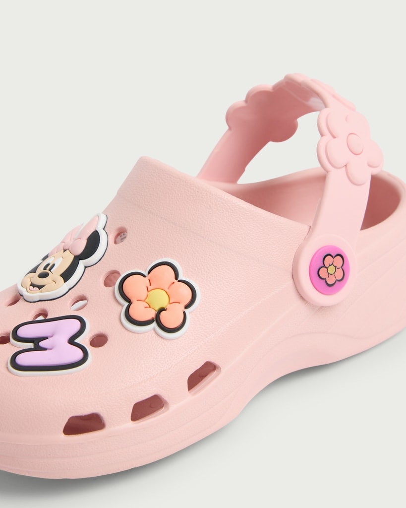 Disney Minnie Mouse & Daisy Clogs in Pink thumbnail 3