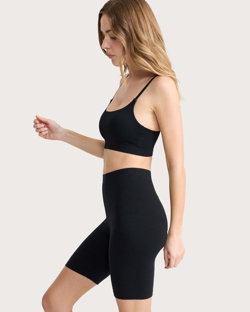 F&F 2-Pack Cotton Rich Cycling Shorts in Black